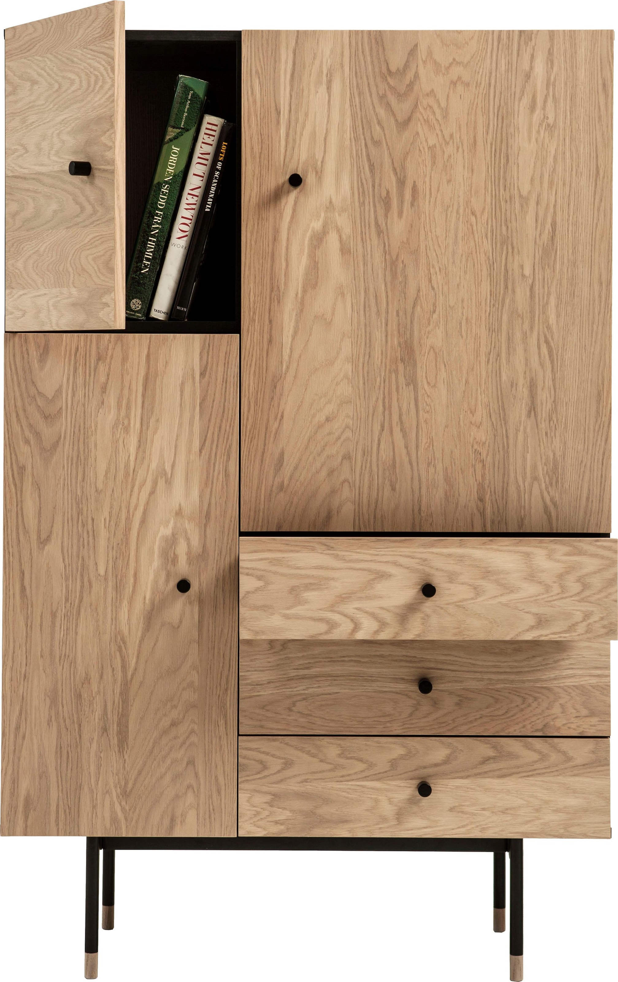 Woodman Buffet haut »Jugend Kommode« Stauraumschrank mit Soft Close Funktion, Breite 90 cm, FSC®