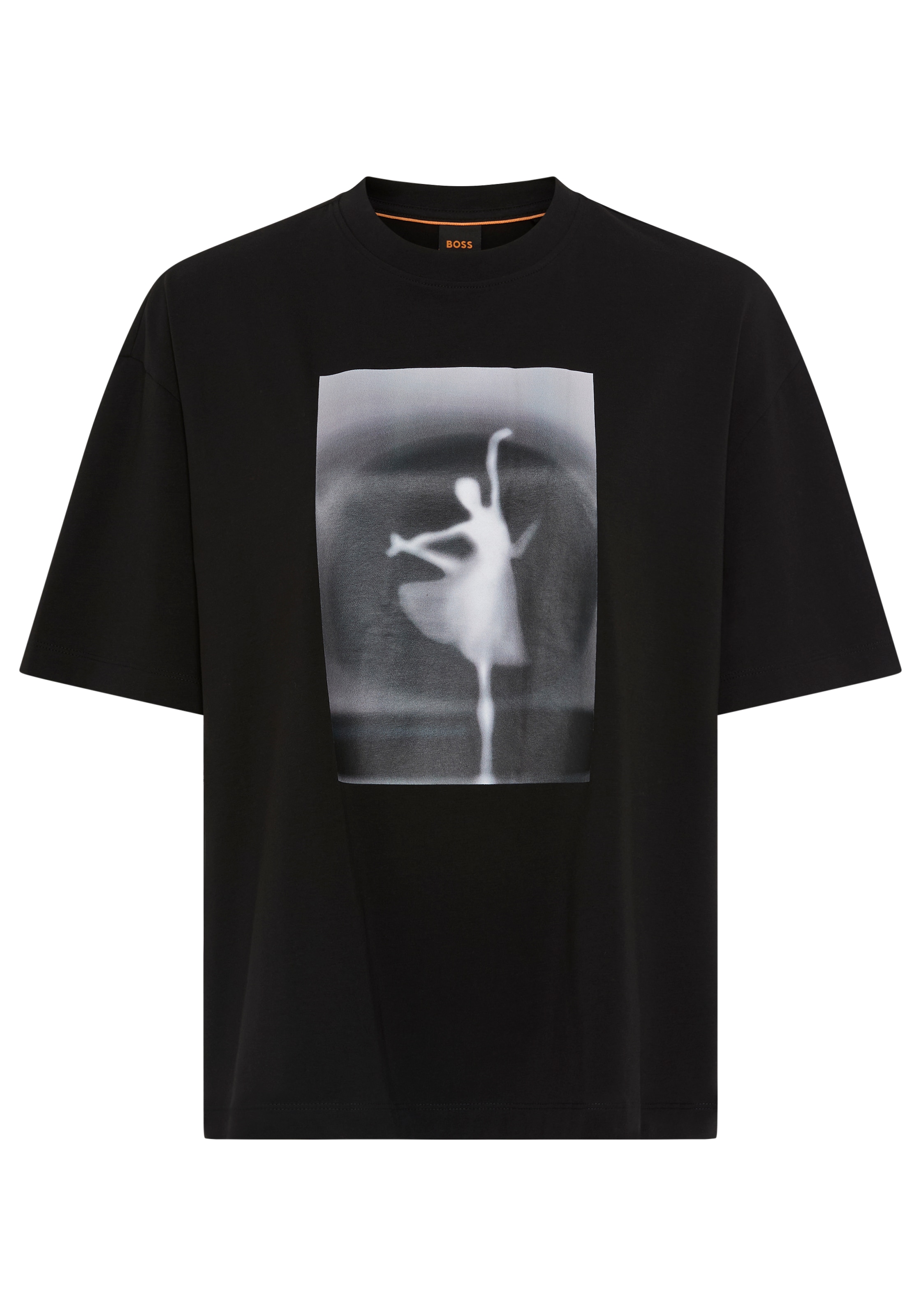BOSS ORANGE T-shirt »Eboys Premium Damenmode« Oversize Fit mit Print