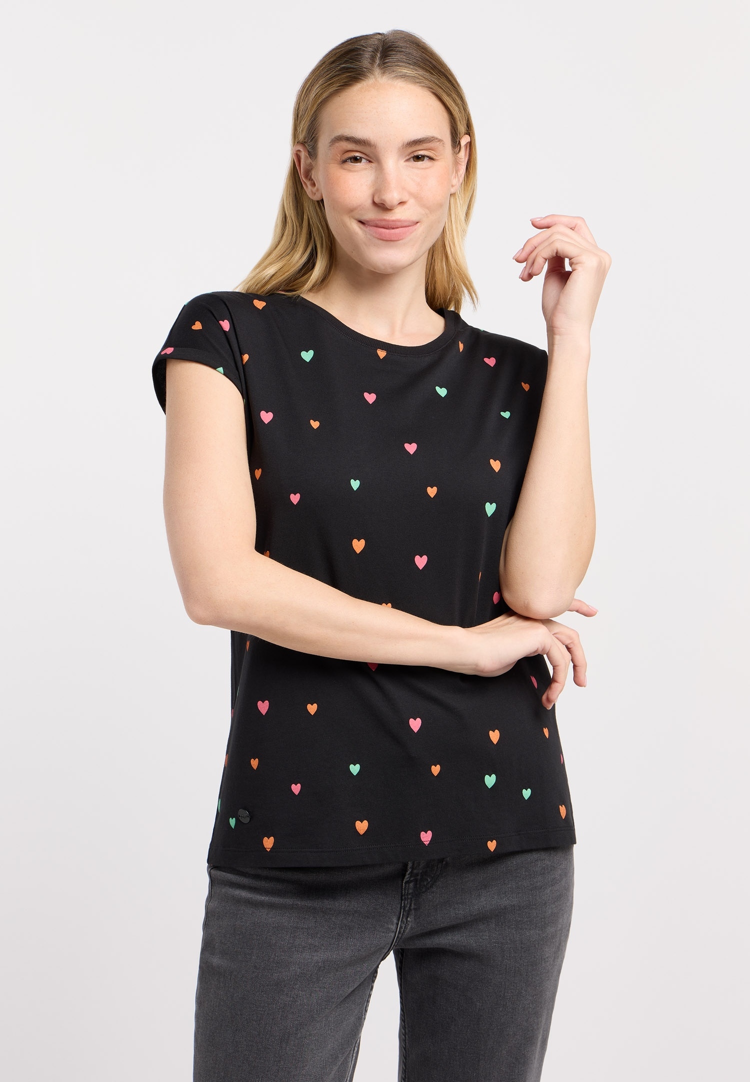 Ragwear T-shirt à manches courtes »DIONA PRINT« Bestseller aus Baumwoll-Modal-Mix mit allover Print