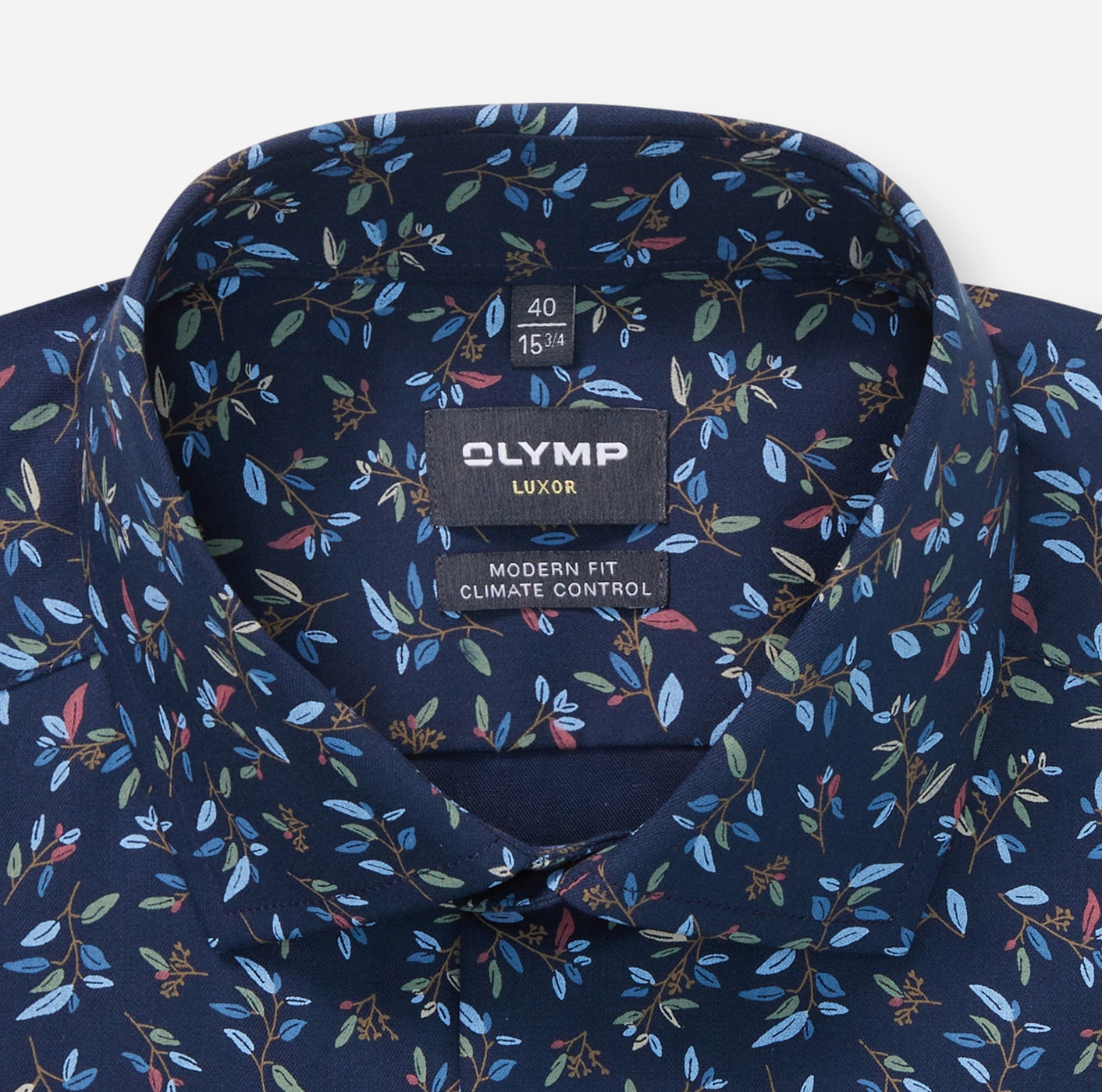 OLYMP Langarmhemd »24/7 - Luxor modern fit« Climate Control, Global-Kentkragen, modern fit, Businesshemd