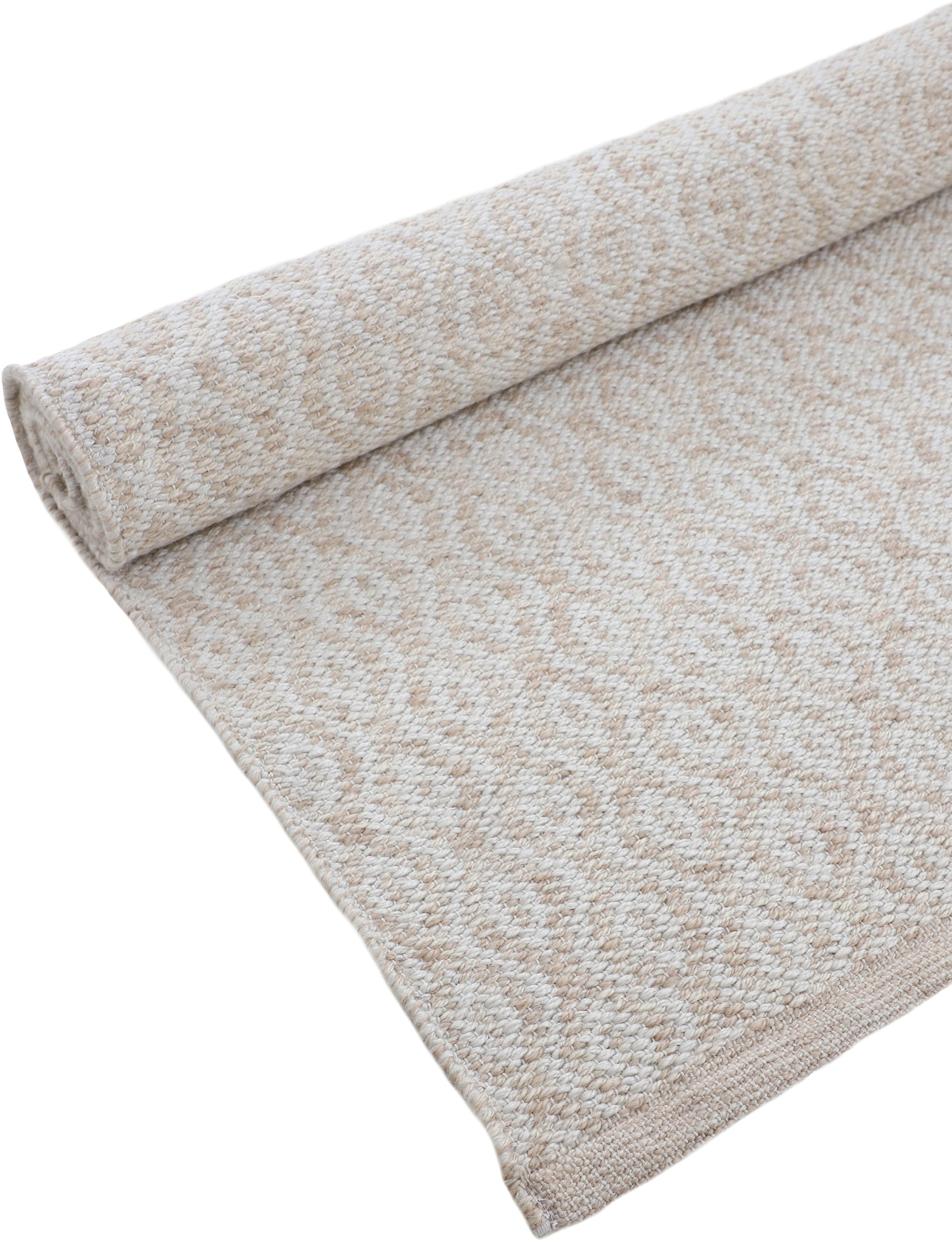 carpetfine Teppich »Frida 202« rechteckig 7 mm Höhe Wendeteppich, 100% recyceltem Material (PET), Flachgewebe, Sisal Optik