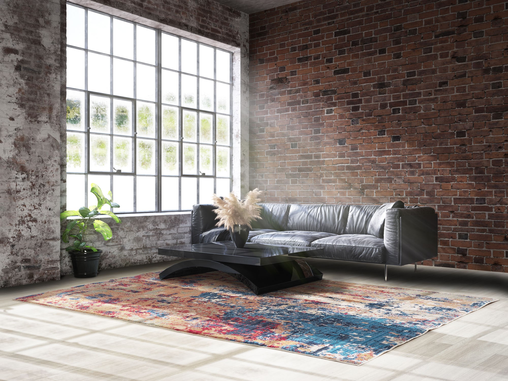 GALLERY M branded by Musterring Teppich »Corso« rechteckig 8 mm Höhe Kurzflor, Vintage, Wohnzimmer