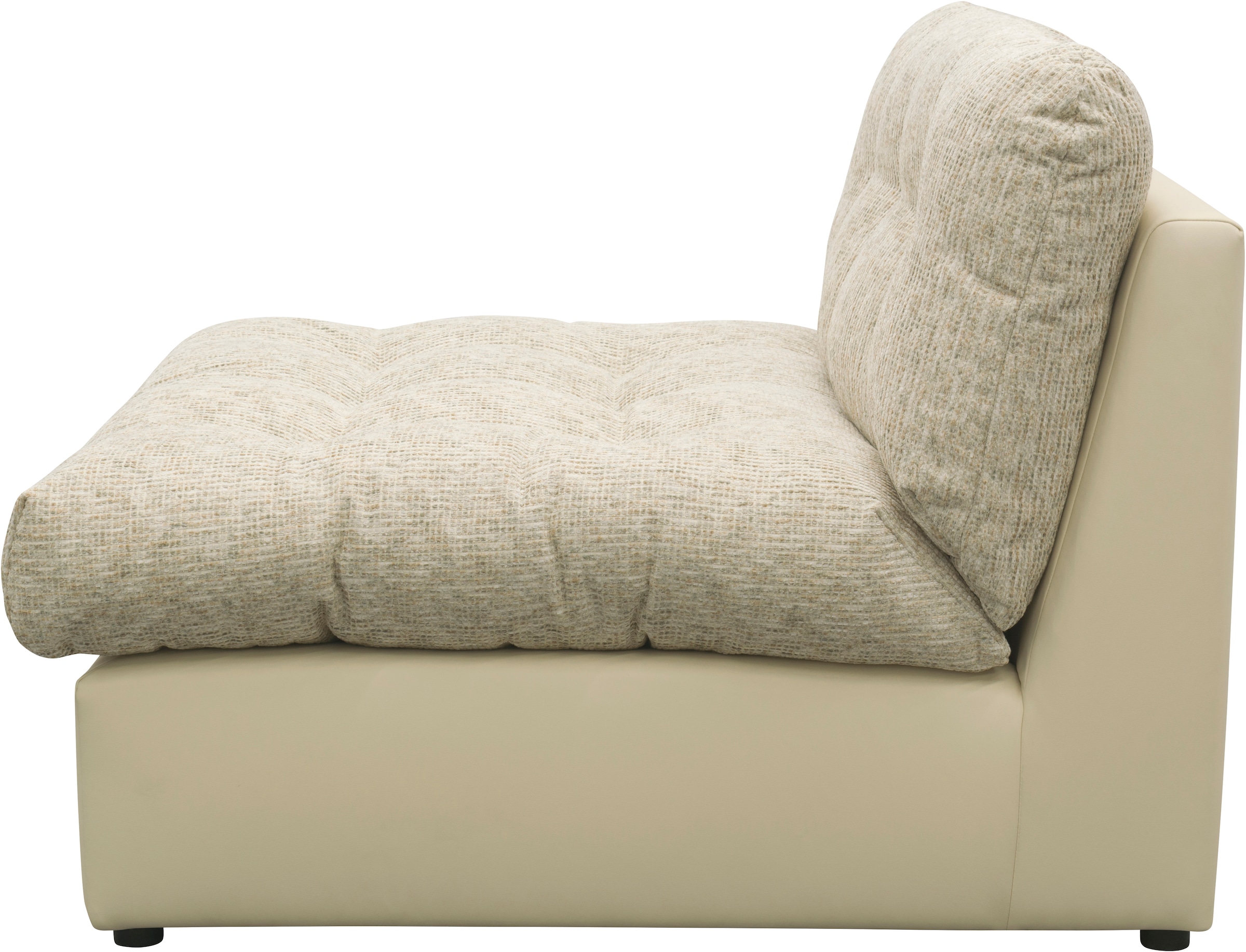 DOMO collection Élément de canapé »Caleo, 121 cm breit, modular, grosszügige Polsterung« erweiterbar mit weiterem Sofaelement, Einzelsofa und Eckelement