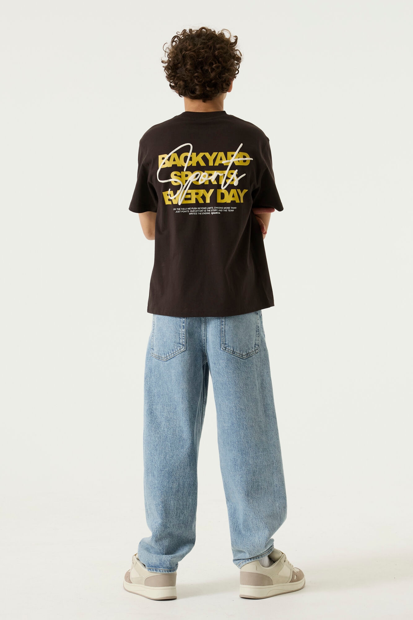 Garcia T-shirt avec imprimé pour garçons