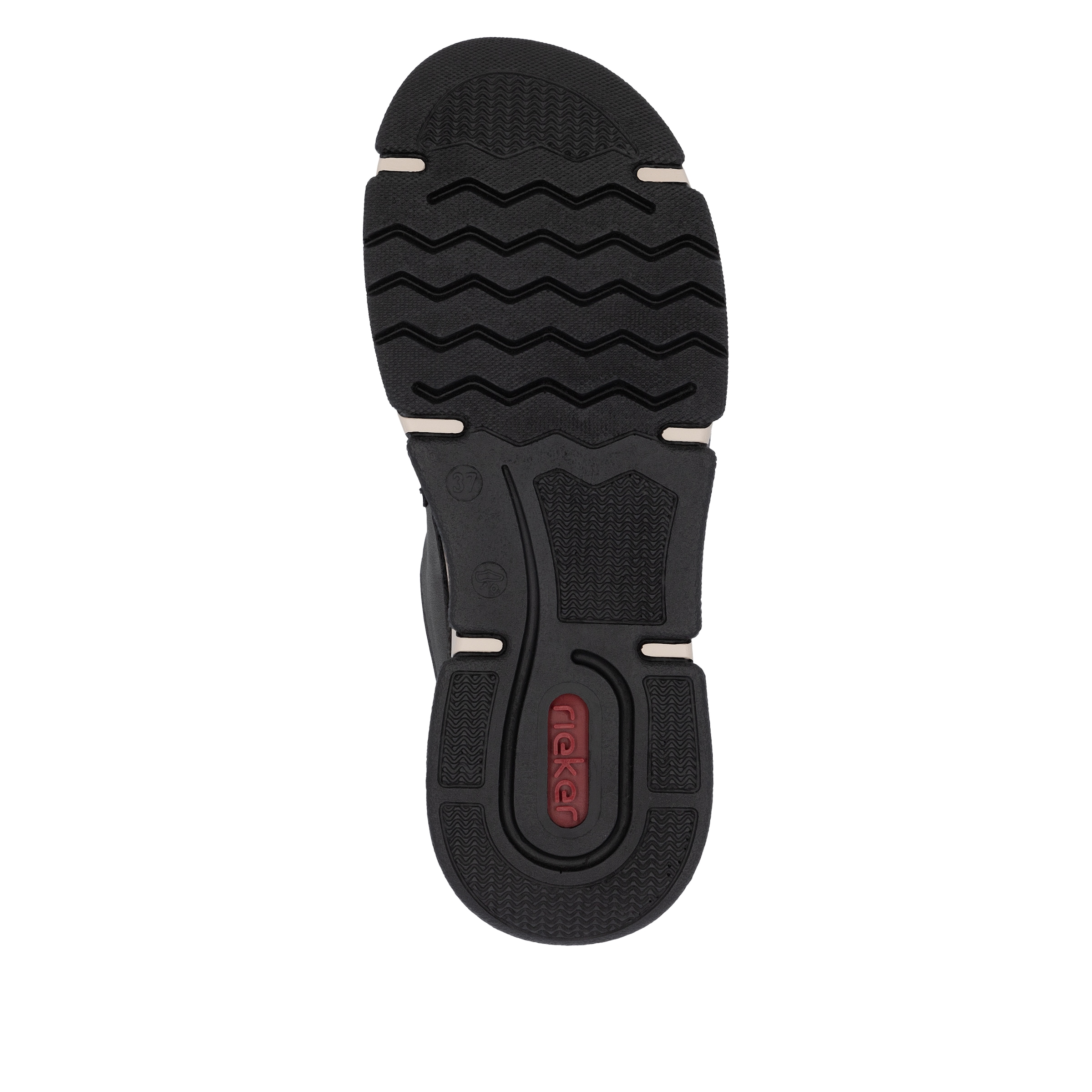Rieker Baskets slip-on »Ready2GO«  chaussure basse, sneaker décontracté avec fermeture éclair latérale