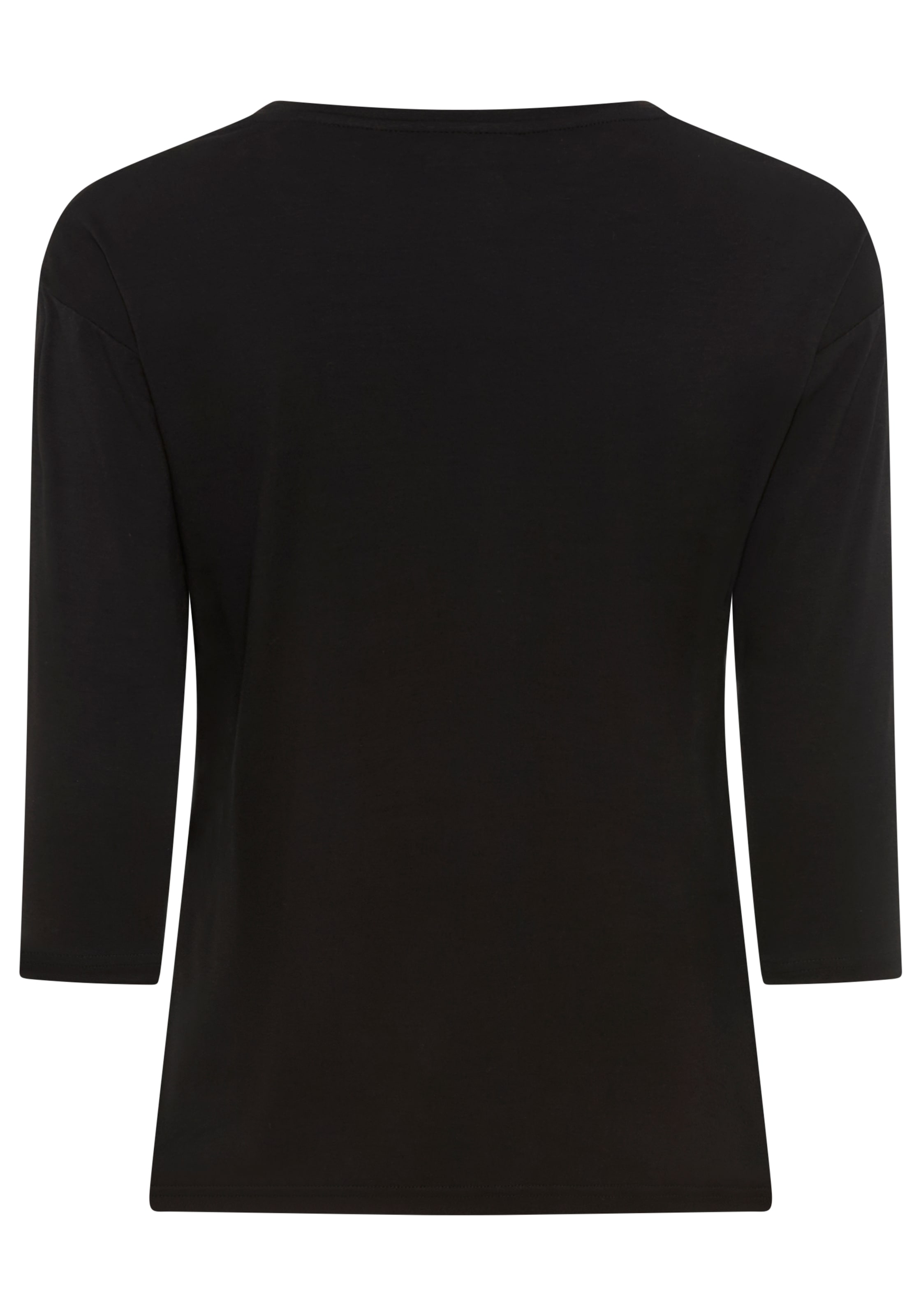 Bruno Banani T-shirt à manches 3/4 mit Foil-Print und Glitzersteinen - NEUE KOLLEKTION