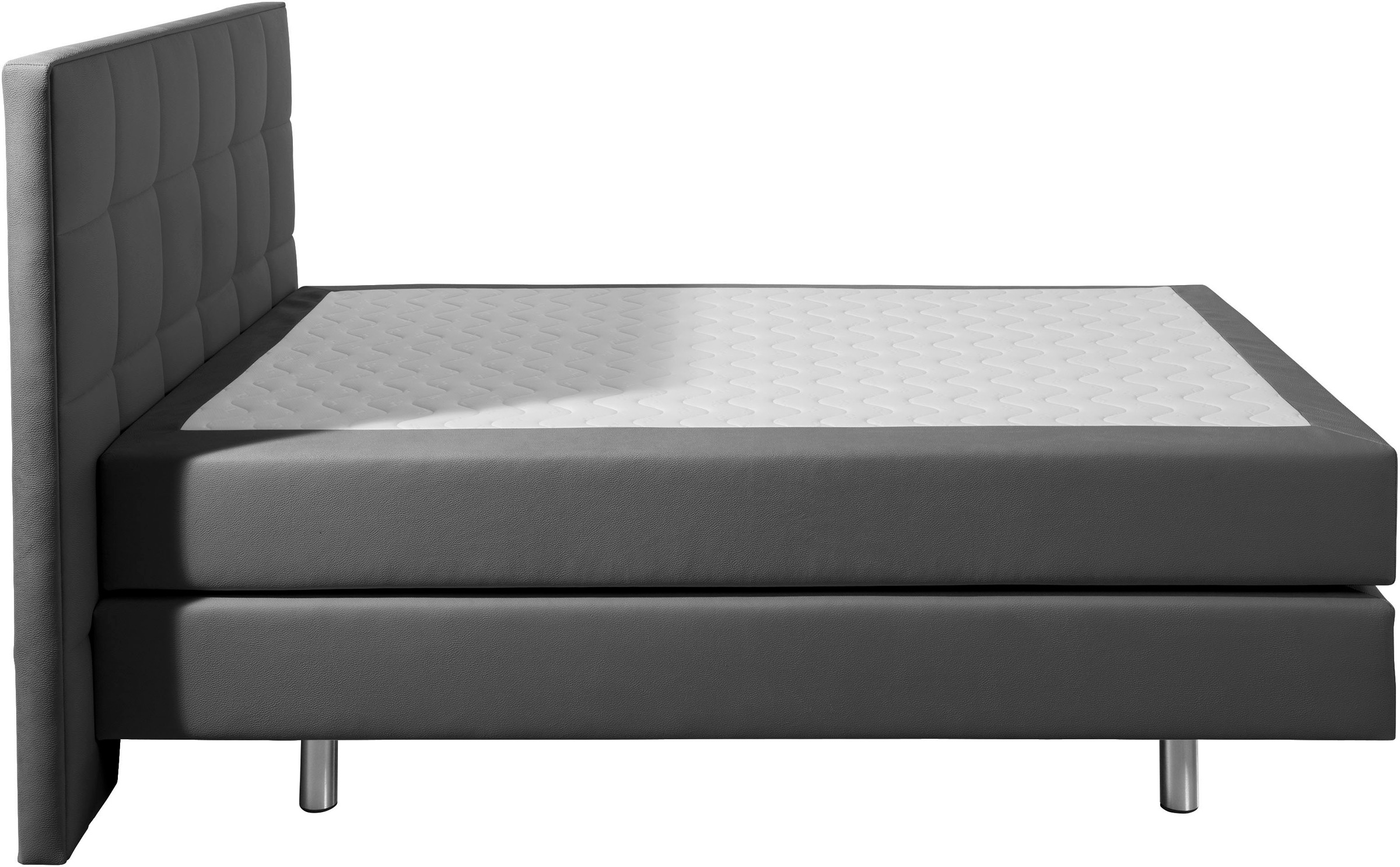 Home affaire Lit boxspring »Loomis« inkl. Topper, wahlweise in H2, H3 oder H4 erhältlich