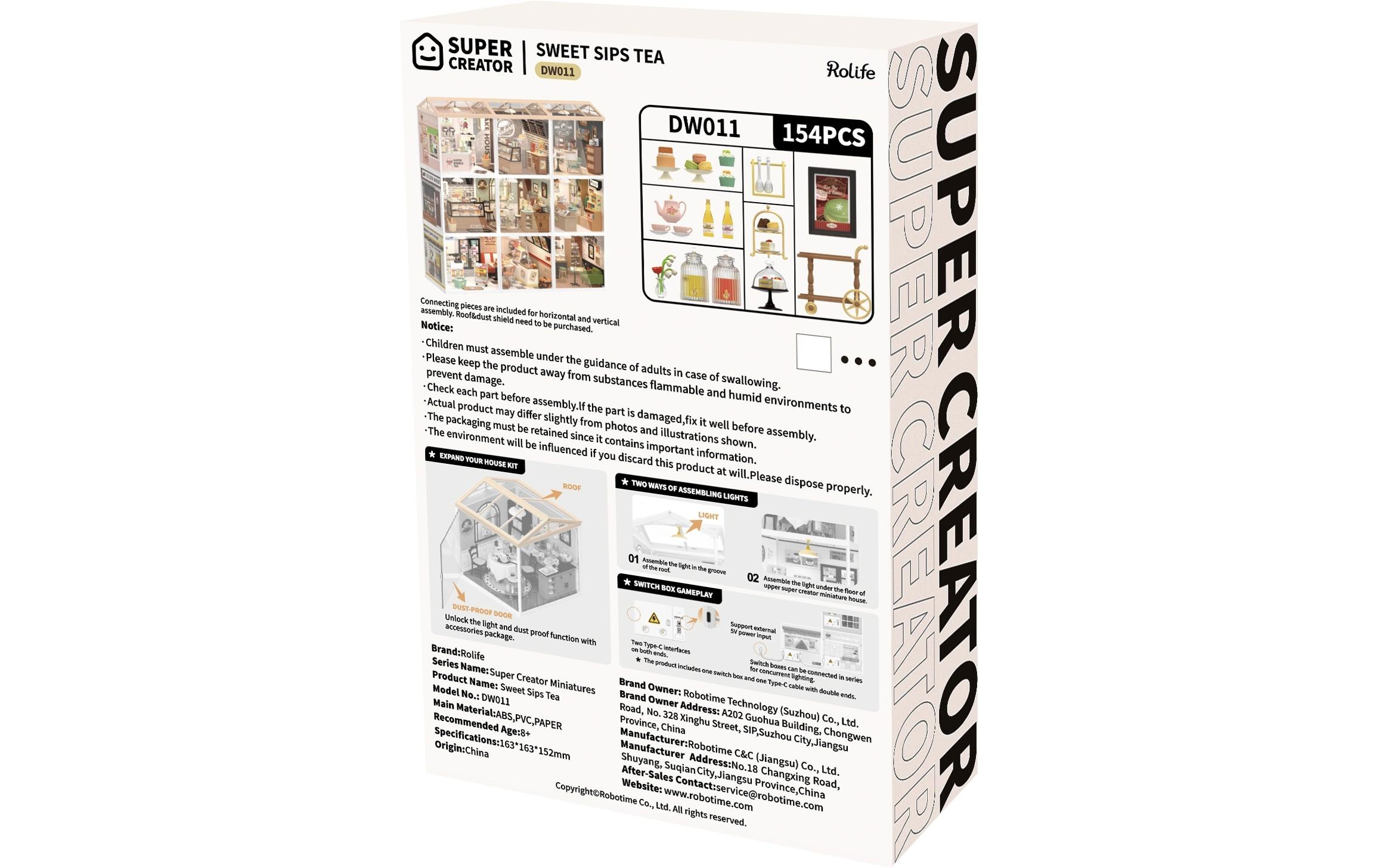   Modellbausatz »RoboTime Sweet Sips Tea«