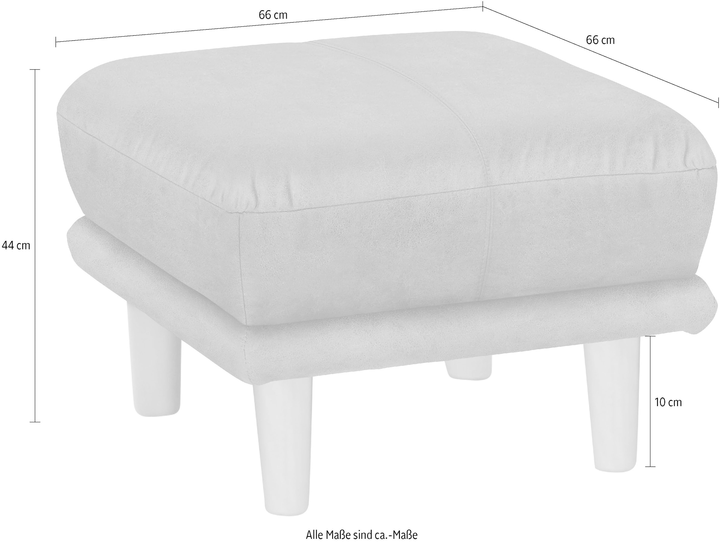TRENDMANUFAKTUR Tabouret de pied »Cecilia«