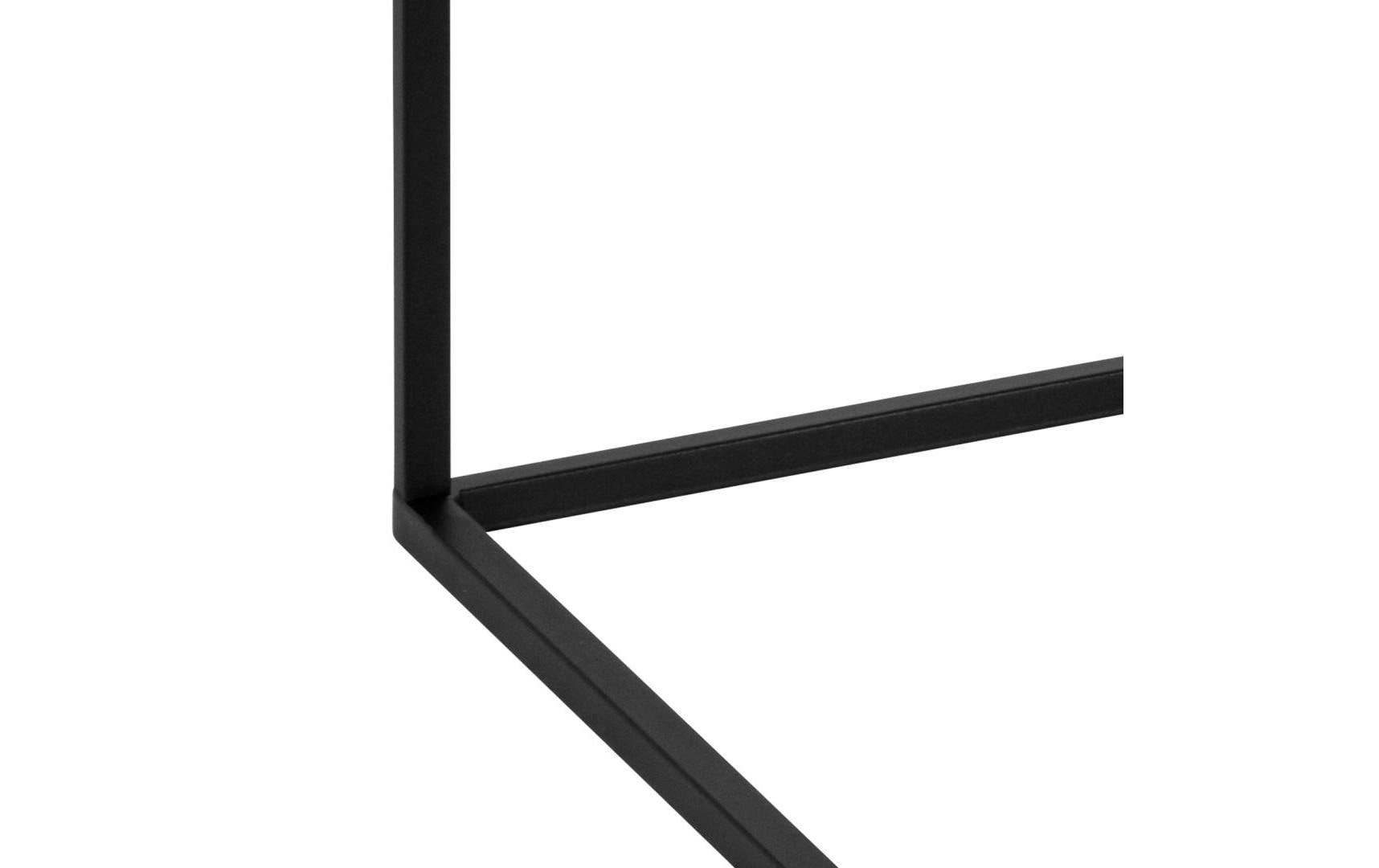 AC Design Table basse »Barossa, Wohnzimmertisch, Sofatisch, Steinoptik, rechteckig« Moderner Scandi-Stil, schwarze Stahlgestell, Mehrere Varianten