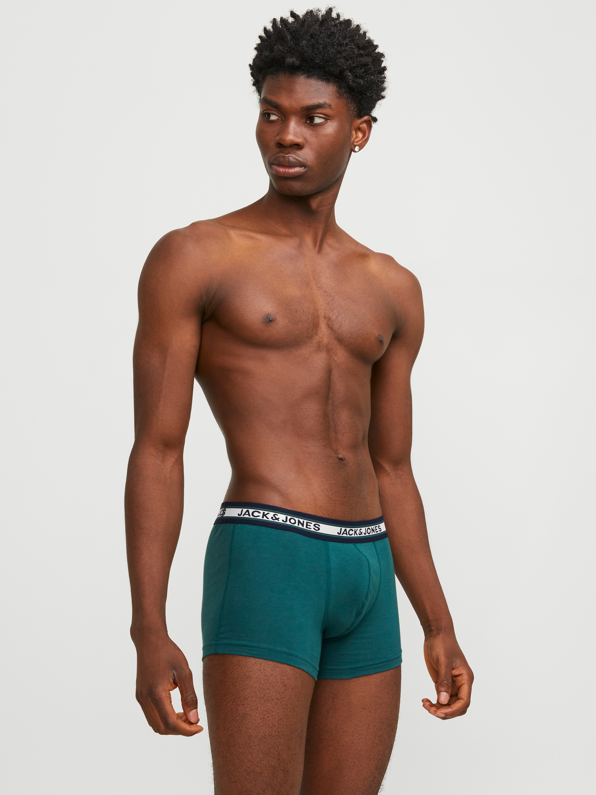 Jack & Jones Boxers »JACFLOWER Microfiber mit Logobund, Blumenprint und Stretchkomfort« Packung, 10er-Pack, 10 cuis eng anliegend, Microfaser, schnelltrocknend