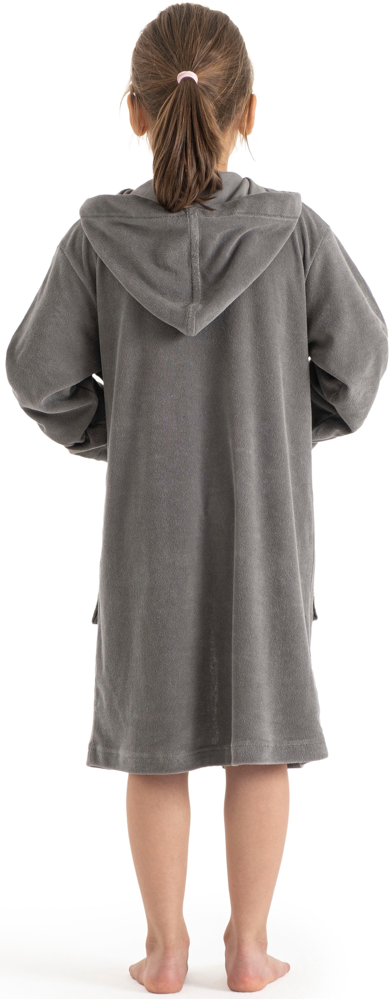KangaROOS Peignoir de bain pour enfants »Kira, Ideal für Zuhause, Schwimmbad oder im Urlaub« 1 cuis design moderne et sportif, accents lumineux