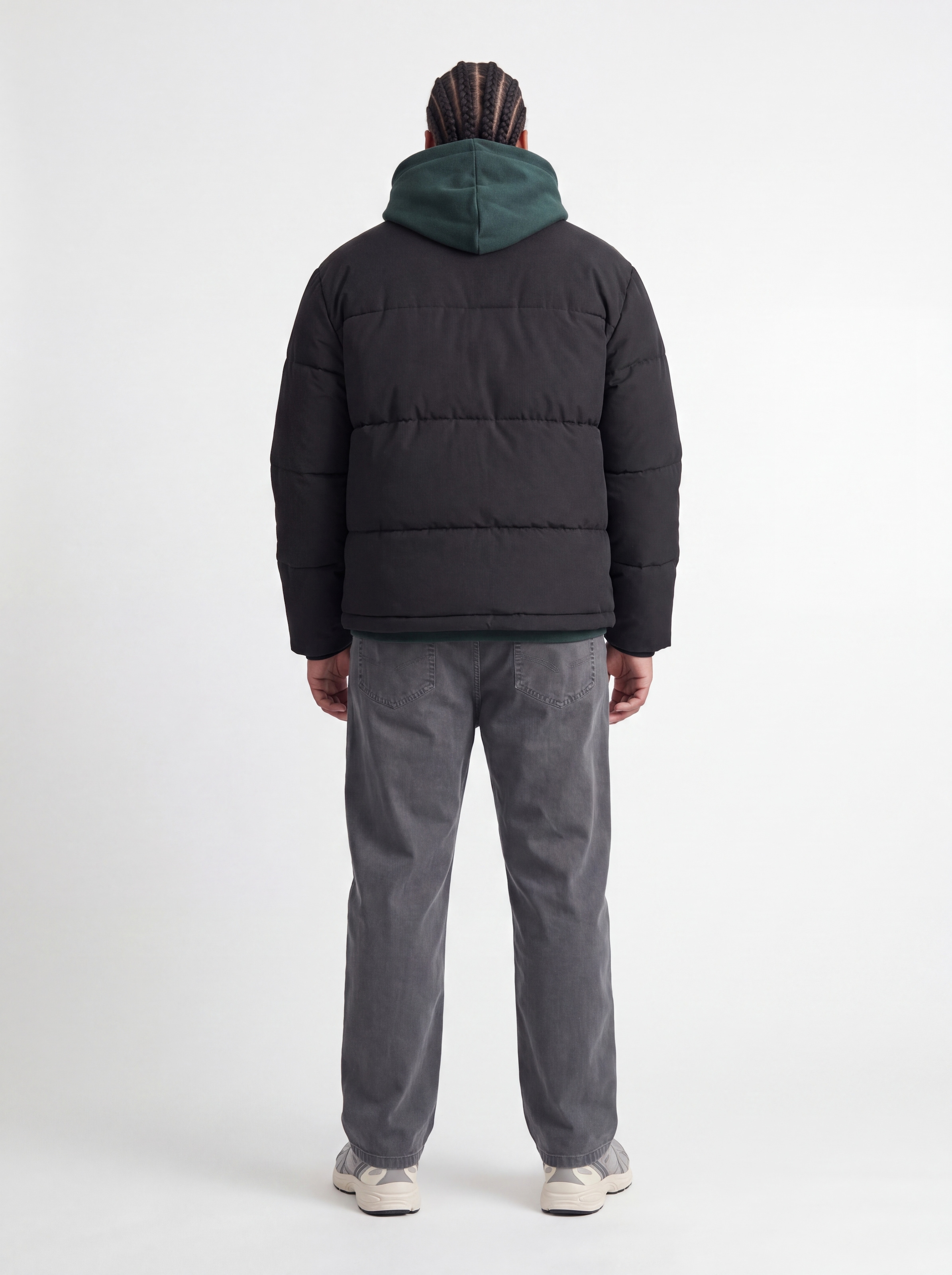 Jack & Jones PlusSize Steppjacke »JJESOHO PUFFER COLLAR AW26 SN PLS« Kunstfaser, mit verdecktem Reissverschluss