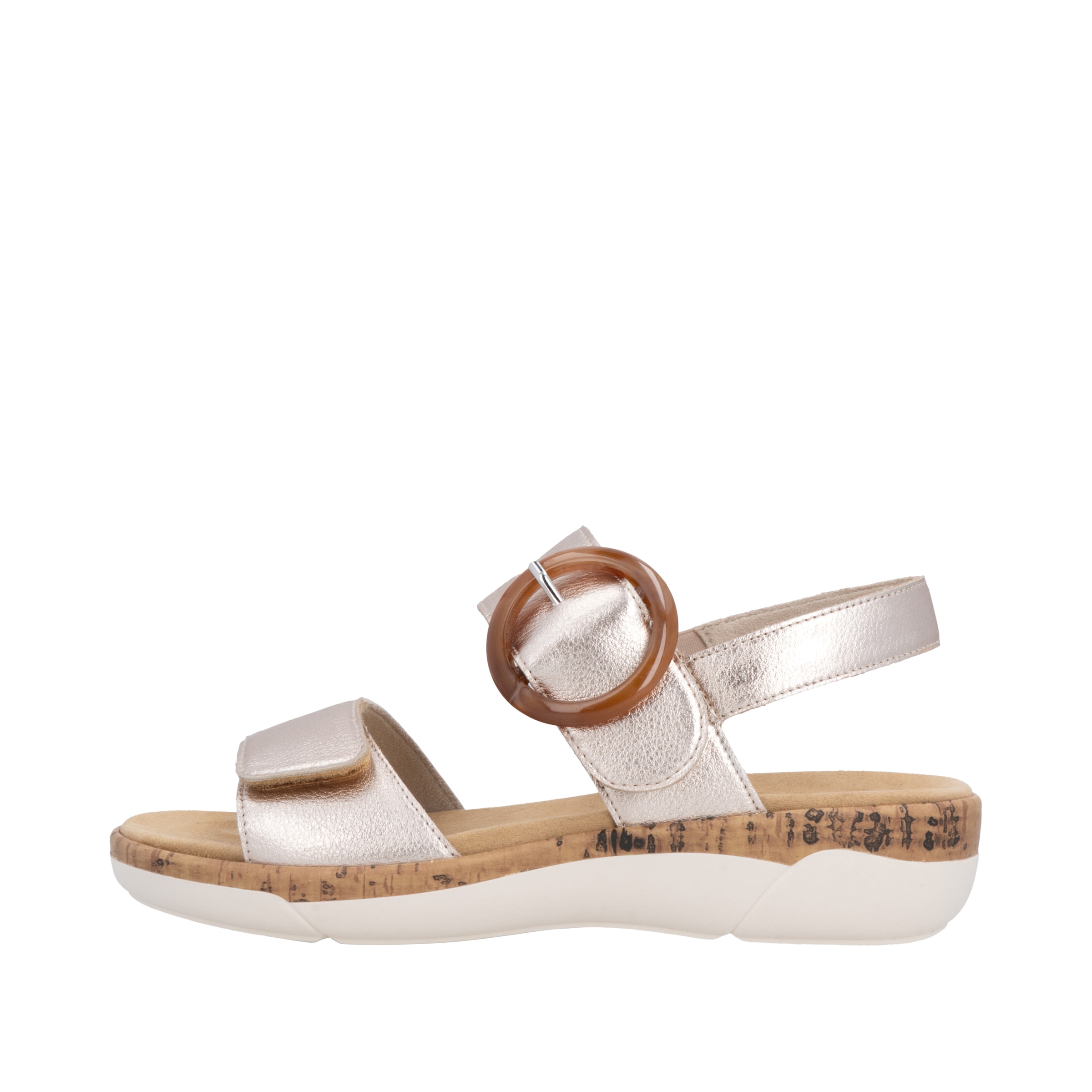 Remonte Sandale  Klettschuh, Sommerschuh, Sandalette mit herausnehmbarem Fussbett
