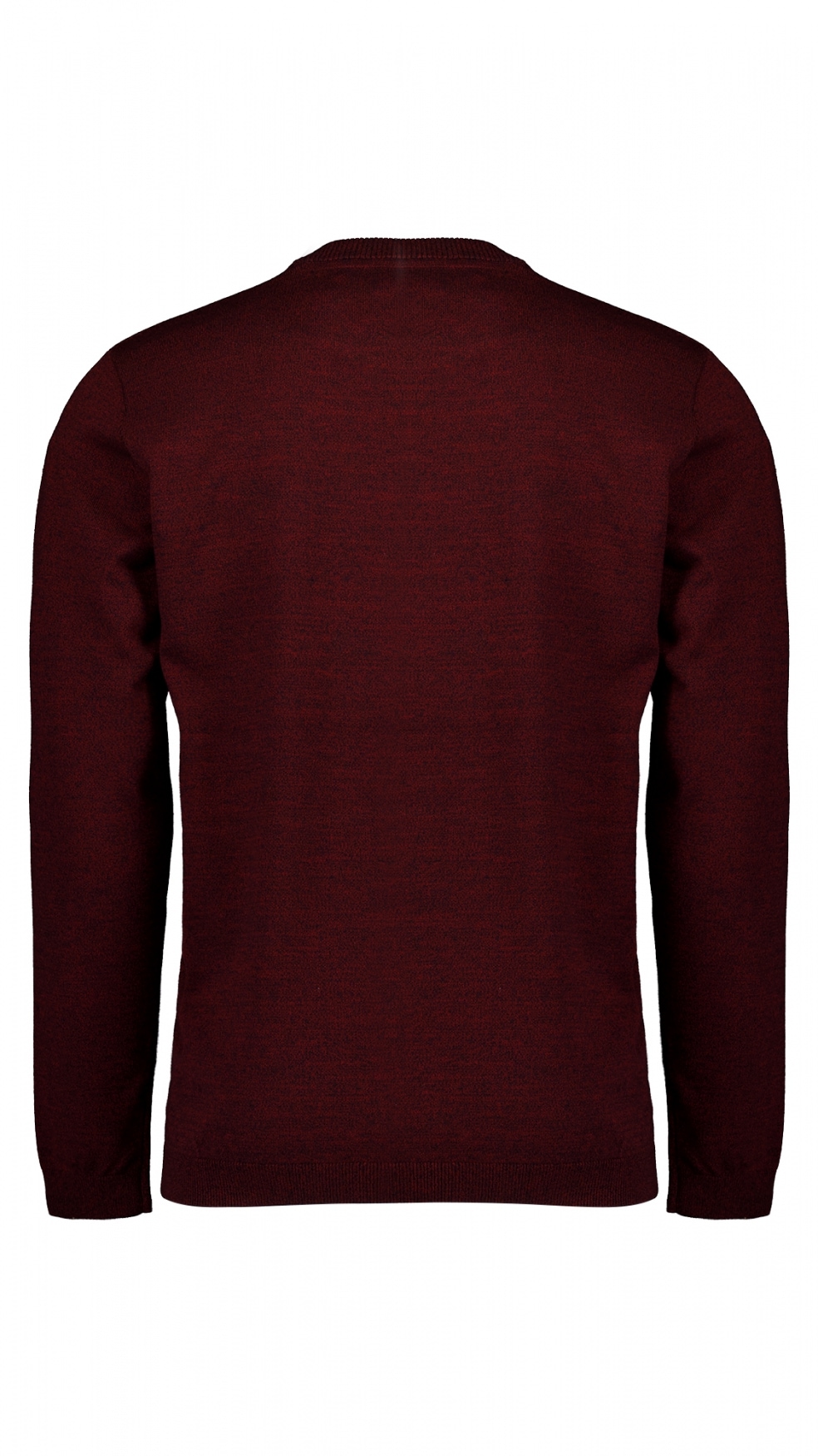 NO EXCESS Rundhalspullover , mit Melange Optik
