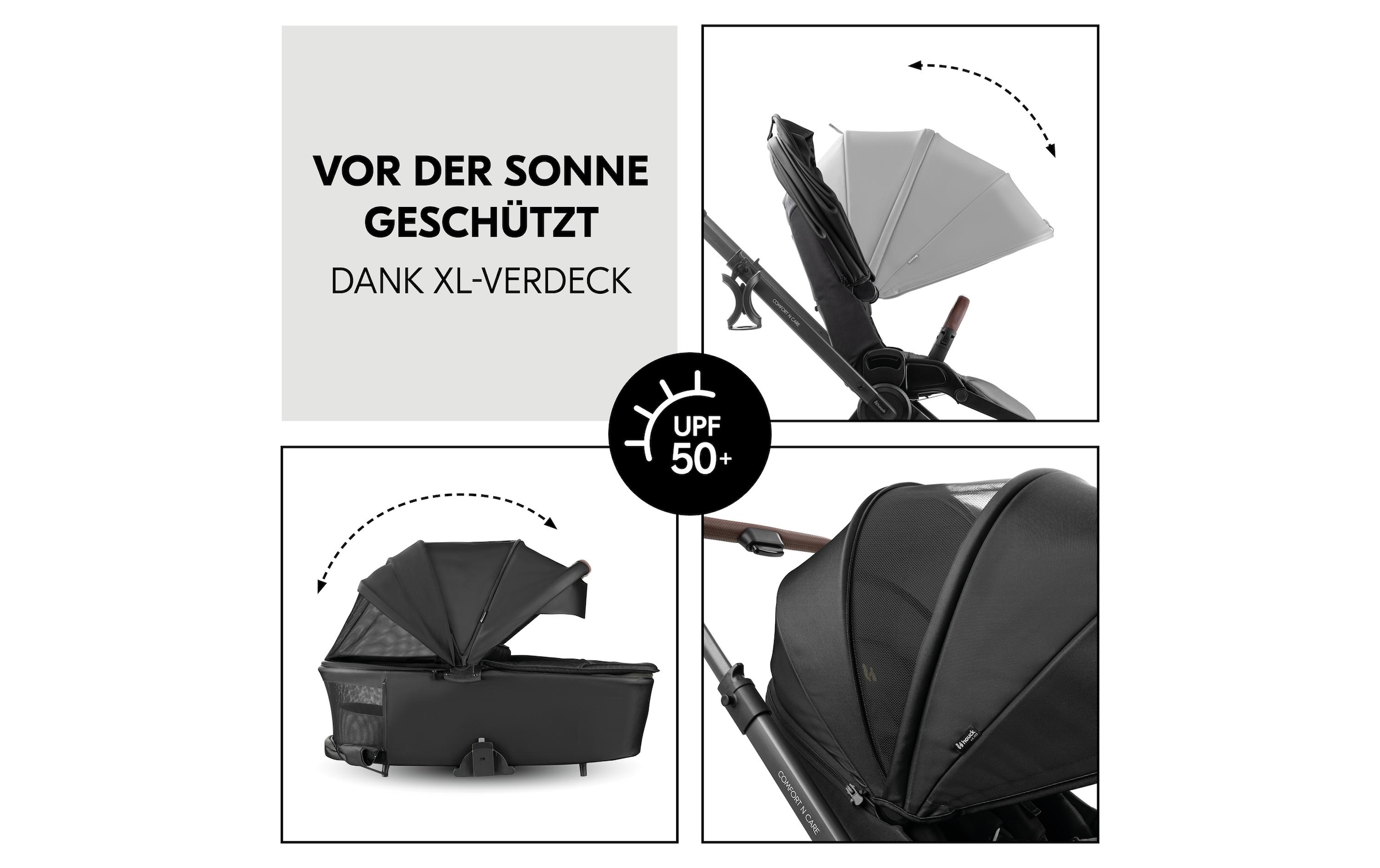 Hauck Kombi-Kinderwagen »Comfort N Care« 25 kg