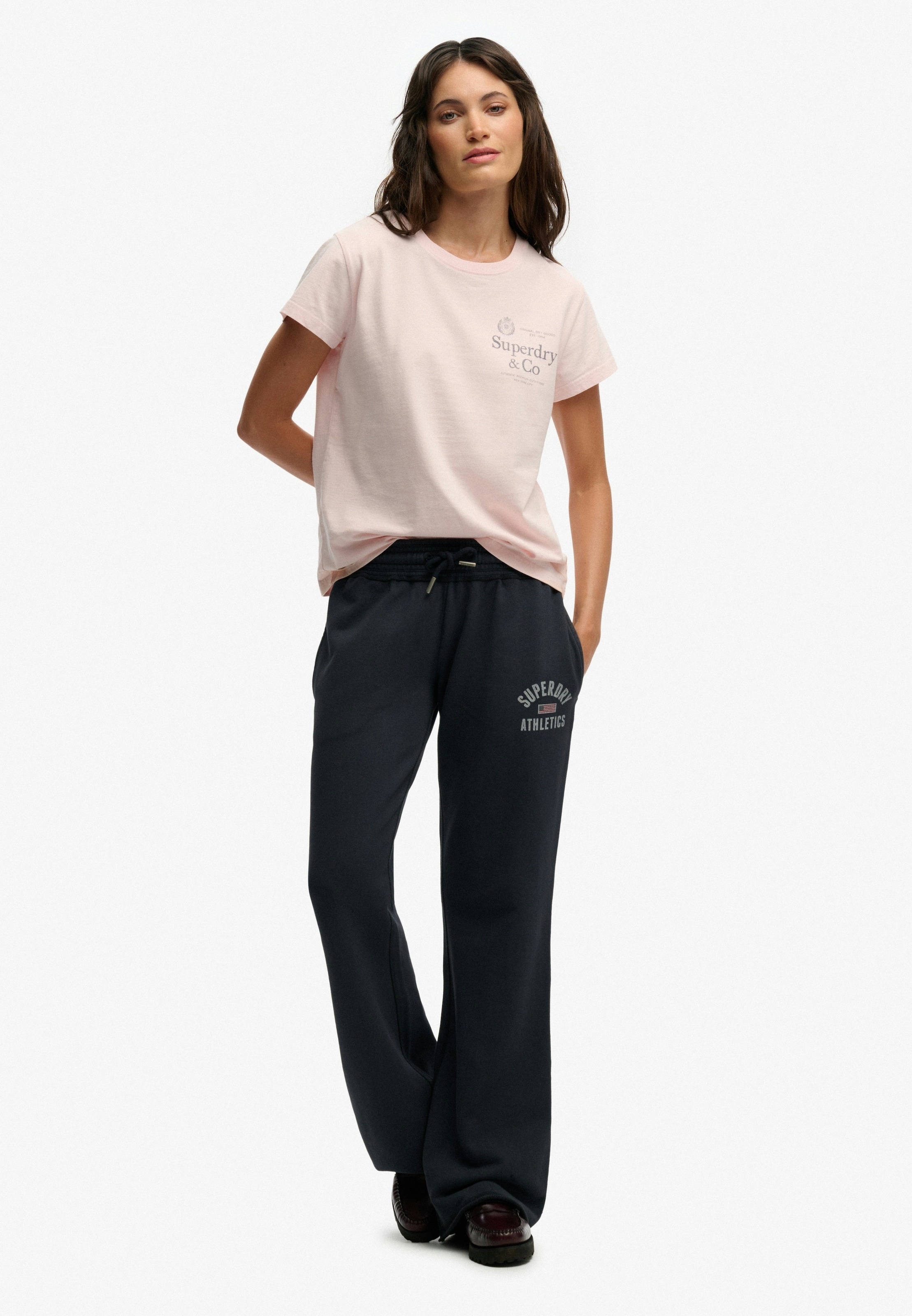 Superdry T-shirt imprimé »LUXE CASUAL CLASSIC TEE« Coton, coupe slim