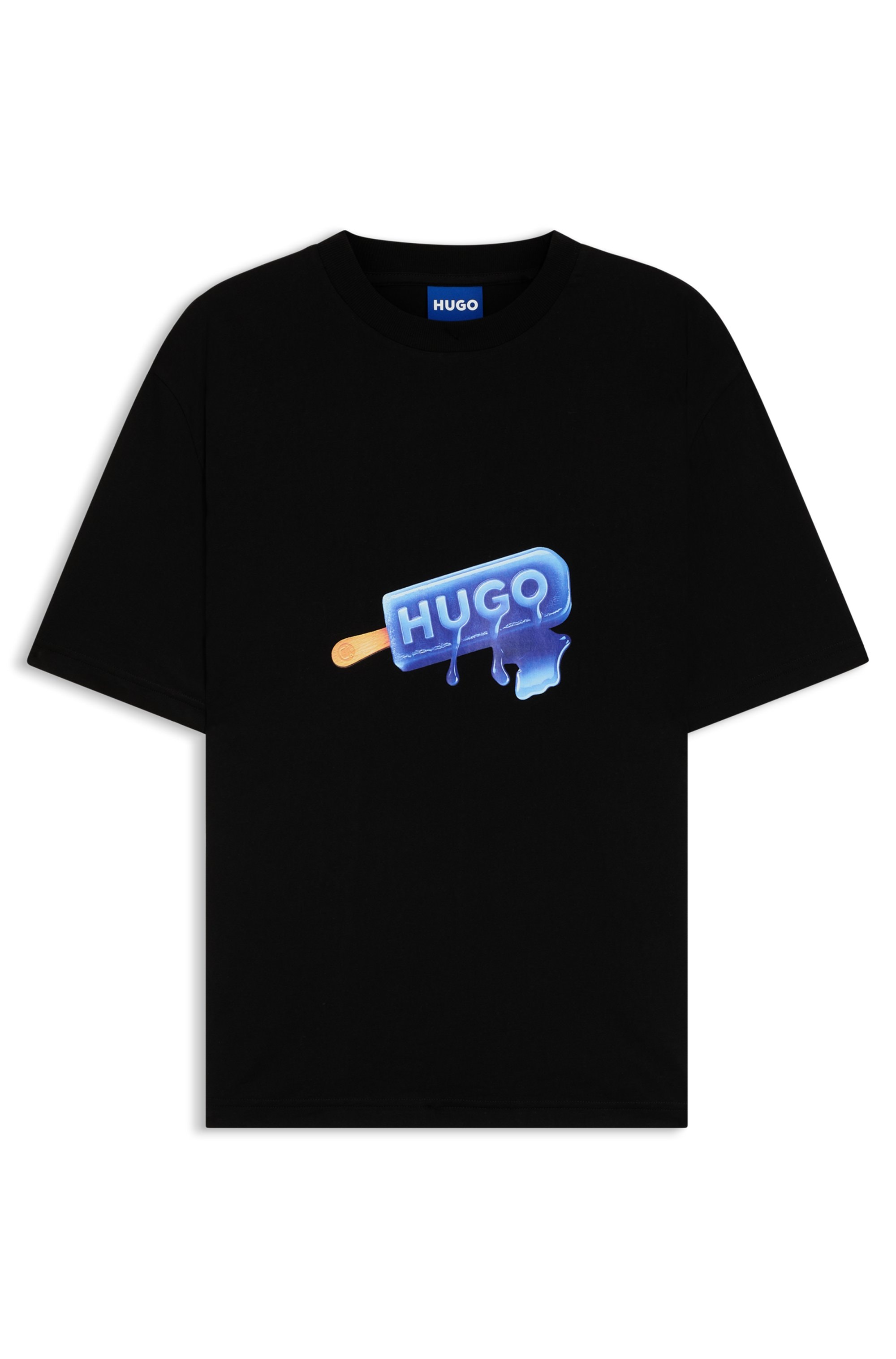 HUGO T-Shirt »Noglasy« mit Rundhals, regular fit