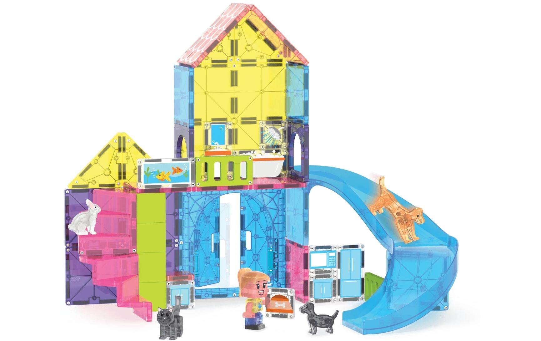   Steinbaukasten »Magna-Tiles Pet Playhouse 50 Teile«