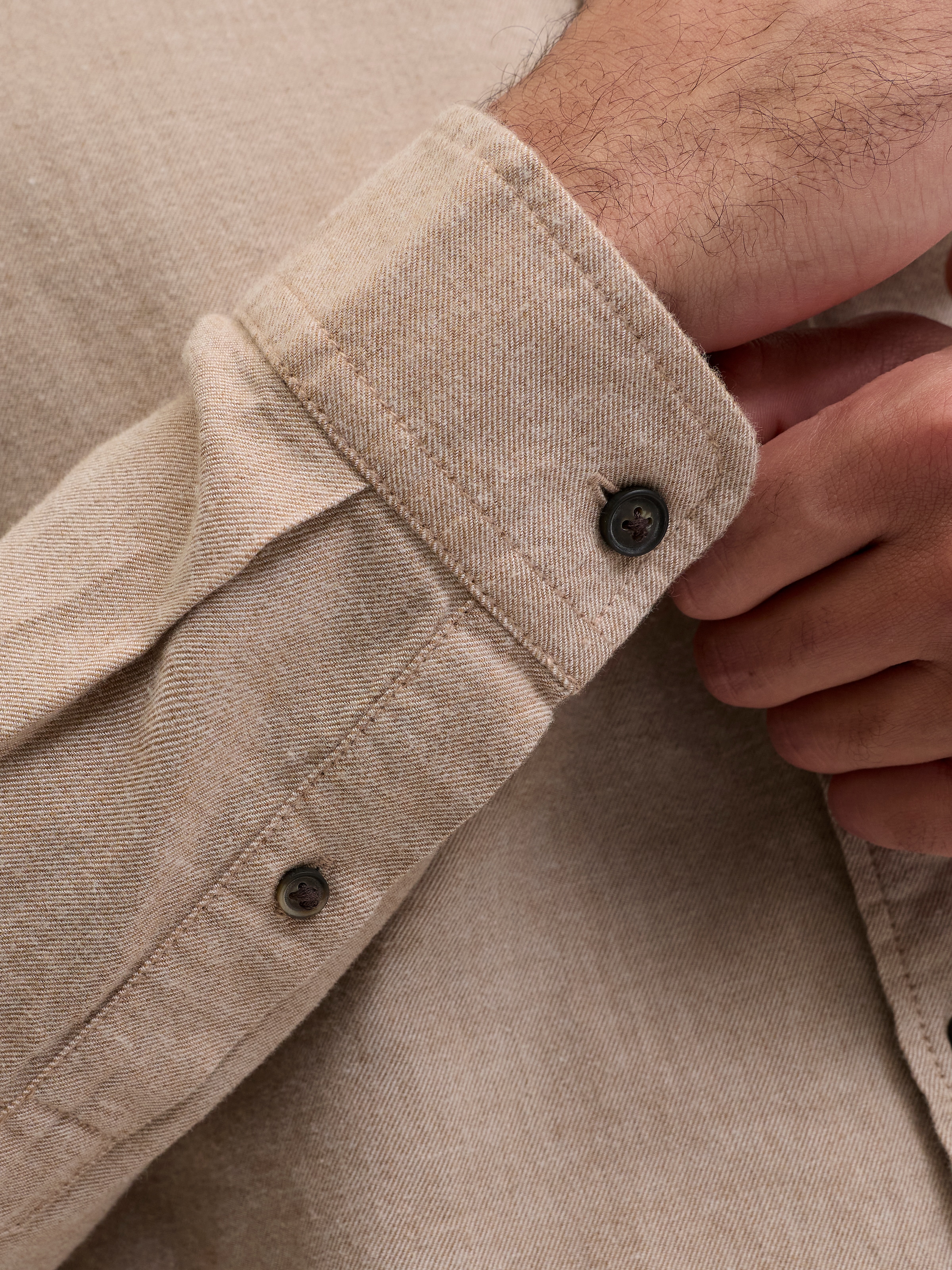 Jack & Jones Chemise à manches longues »JJECLASSIC MELANGE SHIRT L/S NOOS«