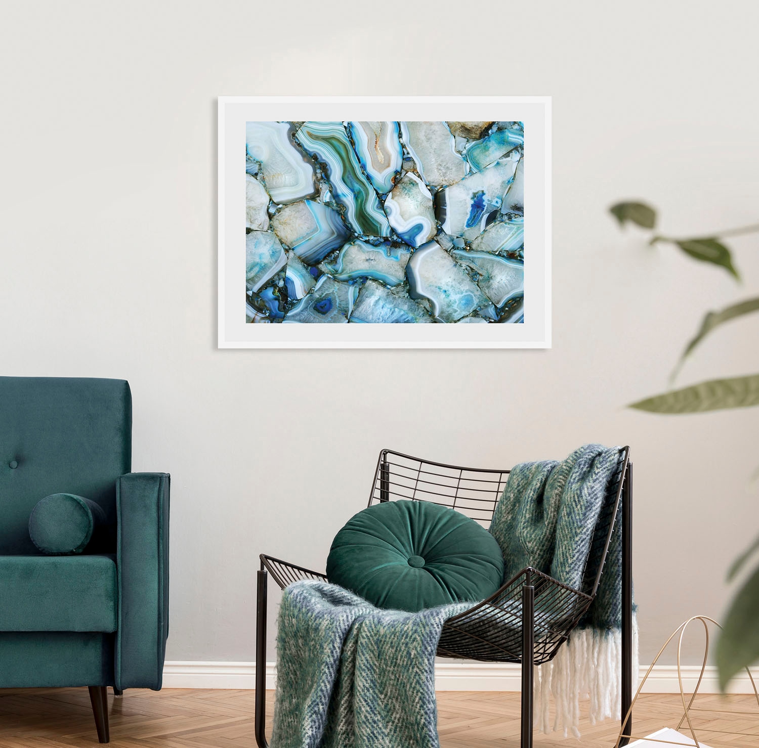 queence Bild »Cinderella« Abstrakt | Spa | Spirituelle Bilder | Stein 1 Stk. tlg. HD Premium Poster-Druck inkl. Holzrahmen