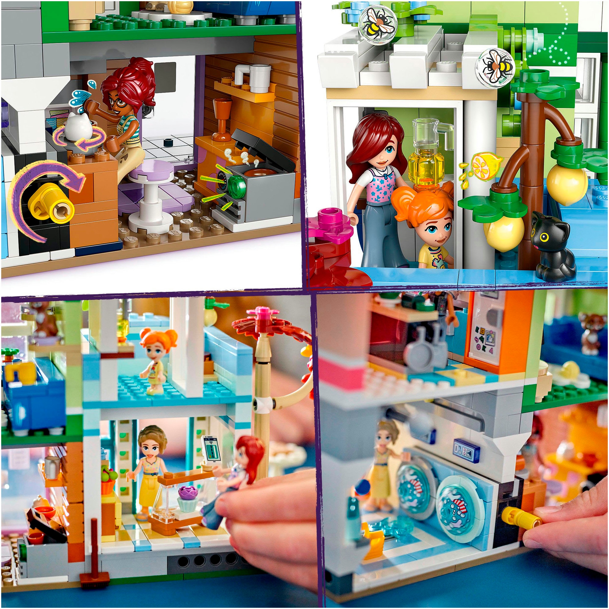 LEGO® Pions de construction »Heartlake City Wohn- und Einkaufsstrasse (42670), LEGO Friends« Made in Europe