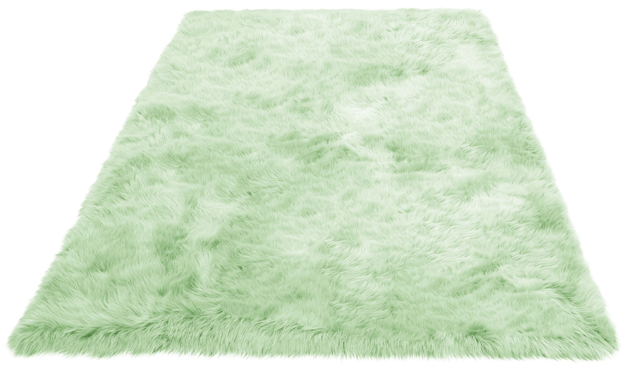 my home Tapis à poils longs »Valeria, Fellteppich, kuschelig, flauschig« Rectangulaire 60 mm Höhe Kunstfell, weiche Teppiche, Wohnzimmer, Schlafzimmer, Esszimmer