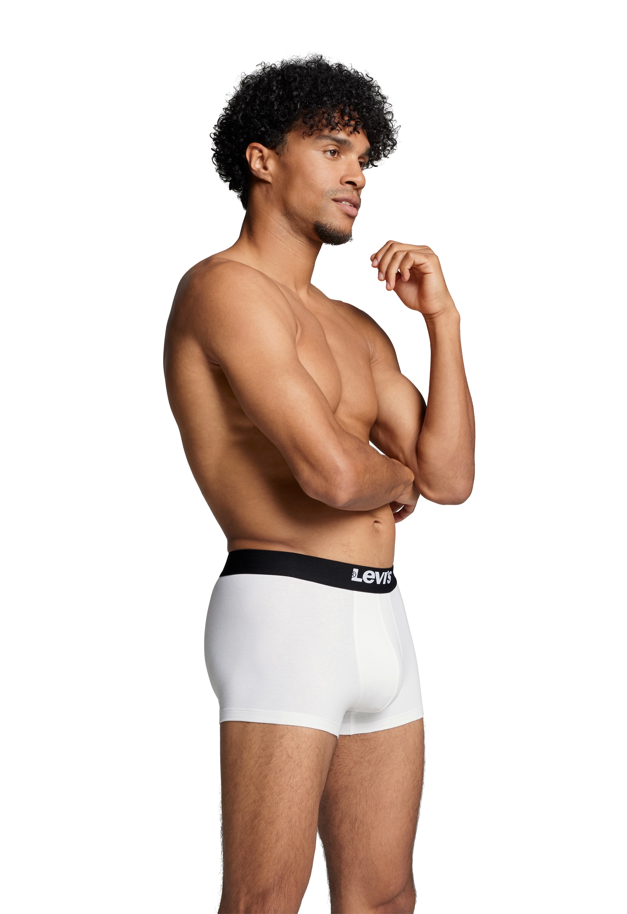 Levi's® Trunk »LEVIS MEN SOLID BASIC TRUNK ORG CO 2P« Packung, 2er Pack,  mit breitem Logobund