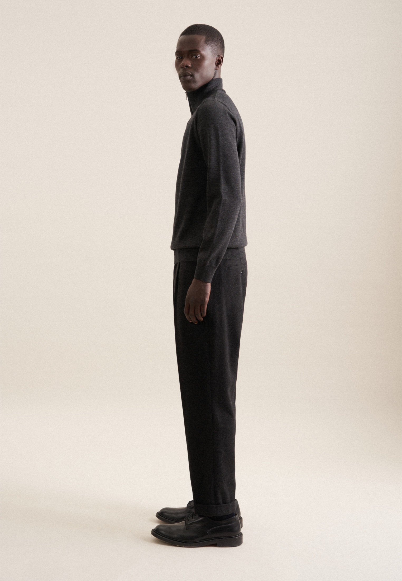 seidensticker Stehkragenpullover »Schwarze Rose«