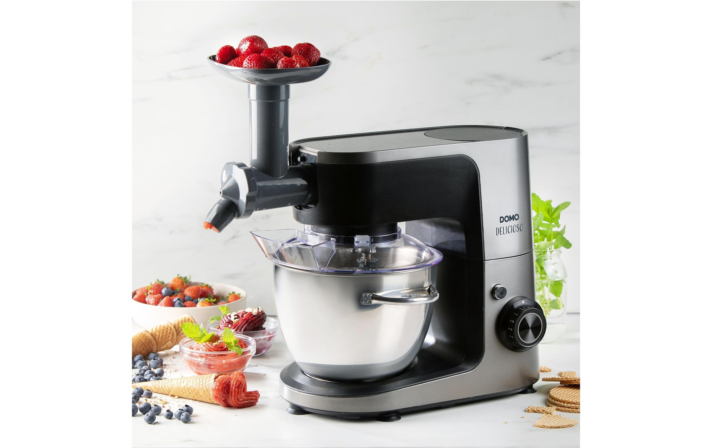 Domo Robot de cuisine »Delicioso DO9293KR« Vielseitiger Küchenhelfer