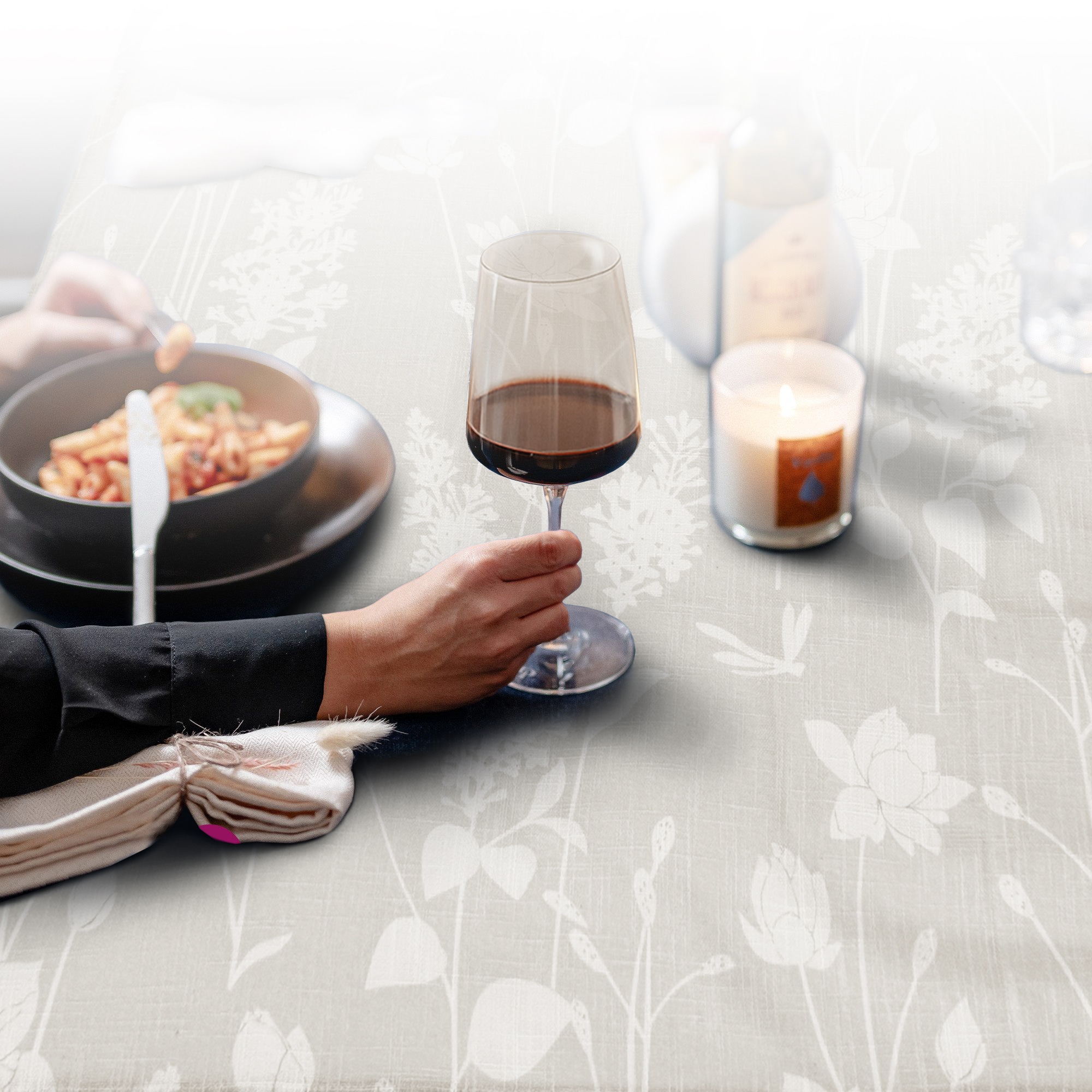 GOODproduct Nappe »Linnah« pflegeleicht, Esszimmer, Dekoration, uni