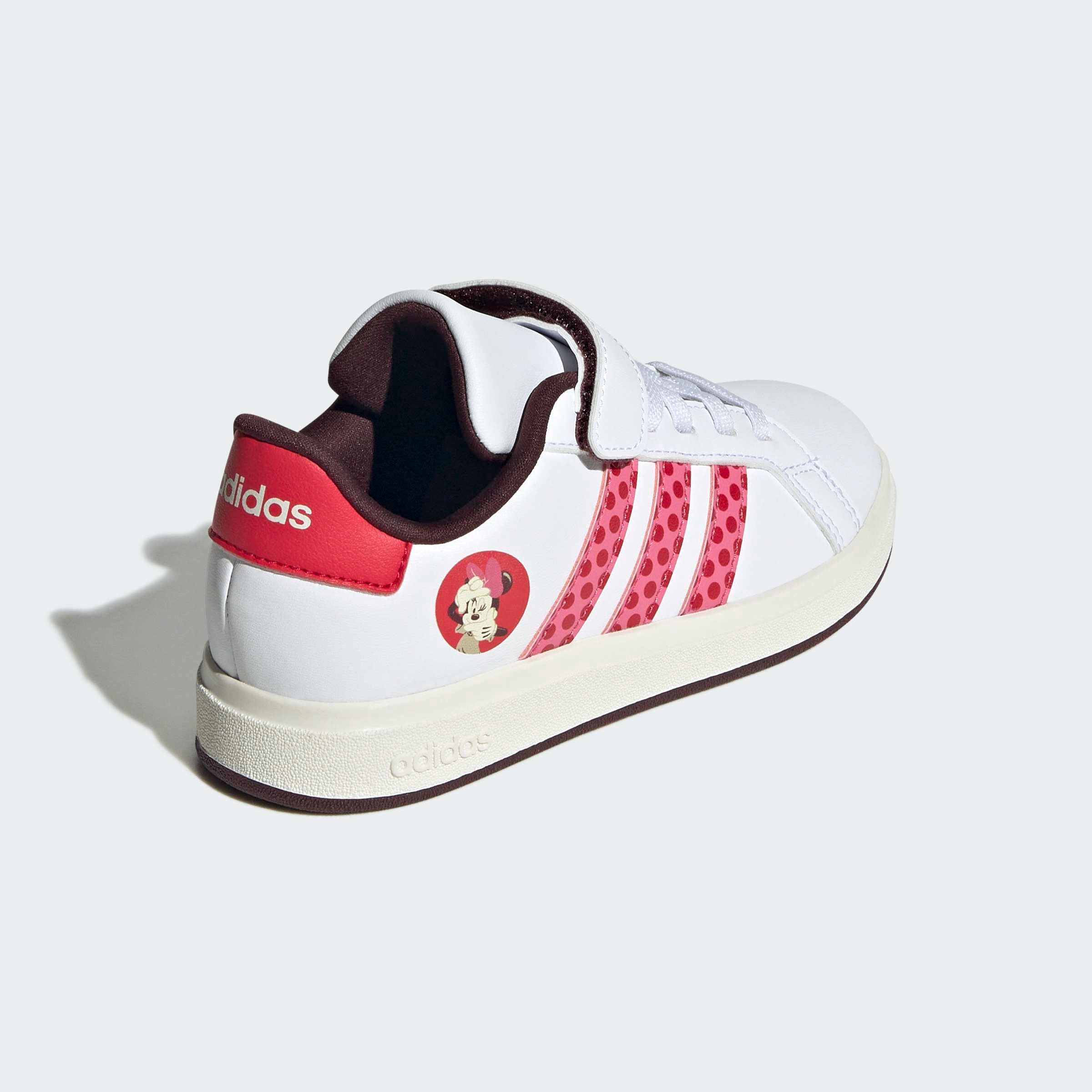 adidas Sportswear Sneaker »DISNEY MINNIE MAUS GRAND COURT 2.0 KIDS«  Design auf den Spuren des adidas Superstar