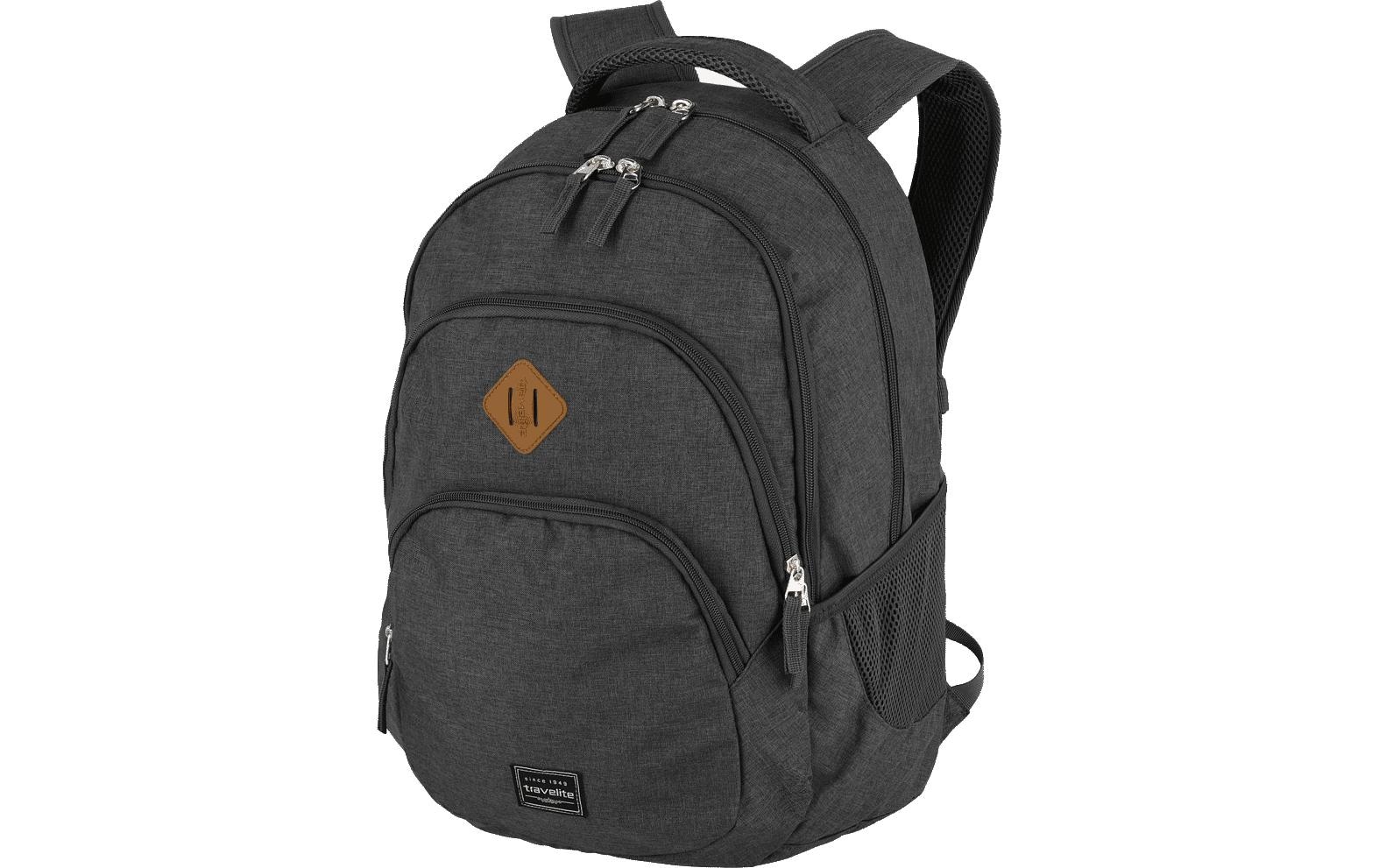 travelite Sac à dos »BASICS Melange« idéal pour loisirs, travail, école et voyages