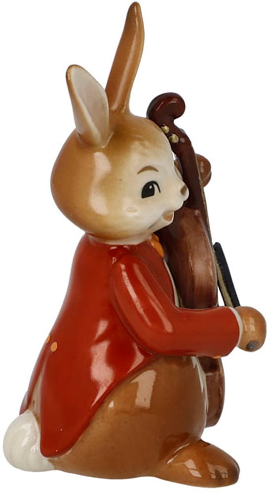 Goebel Osterhase »Figur Hase - Fröhlicher Bassist« Osterfigur, Dekofigur, Ostern, Osterdekoration