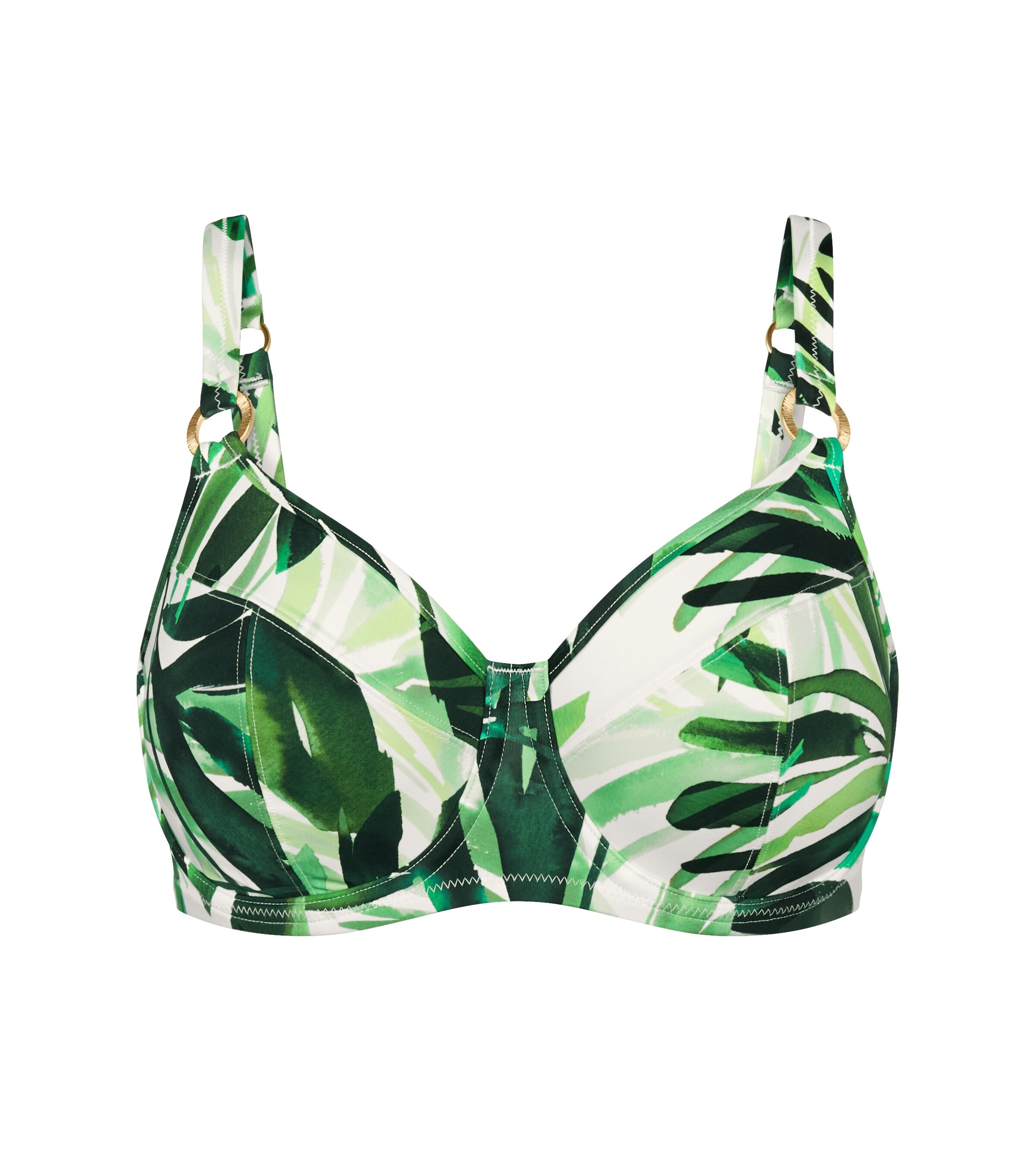 Triumph Bügel-Bikini-Top »Summer Palm W 01« Minimizer - verkleinert die Brust optisch um eine Cup-Grösse