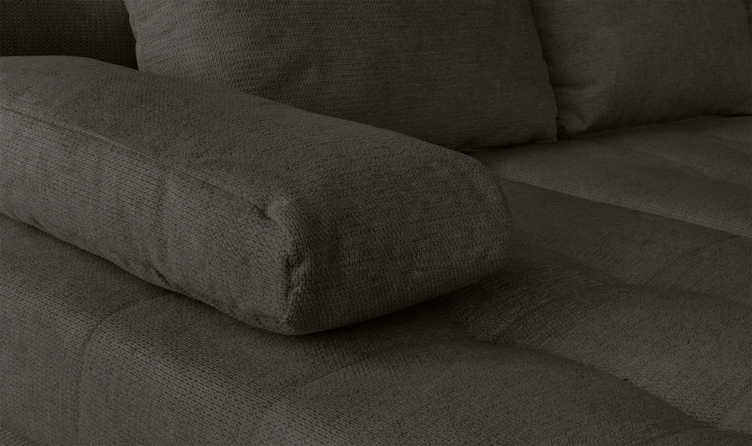 GOODproduct Wohnlandschaft »Home System U-Form, von B: 269-352 cm wählbar, 6 Varianten zur Auswahl« mit Bettfunktion, Bettkasten & Zierkissen, Federkern