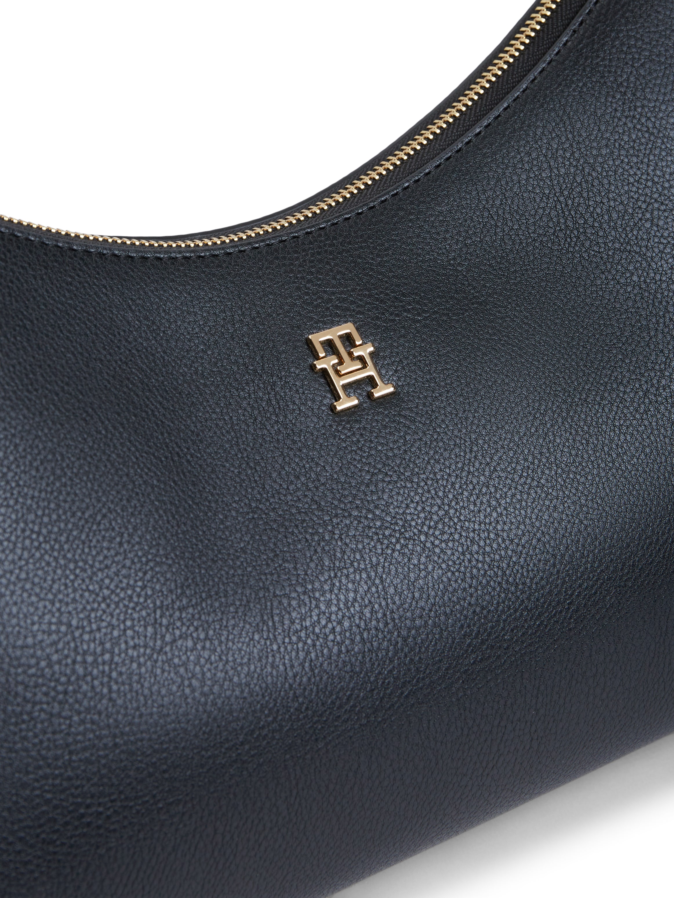 Tommy Hilfiger Sac à bandoulière »TH ICON SHOULDER BAG« Damen Handtasche, Clutch mit edlem Logoschriftzug