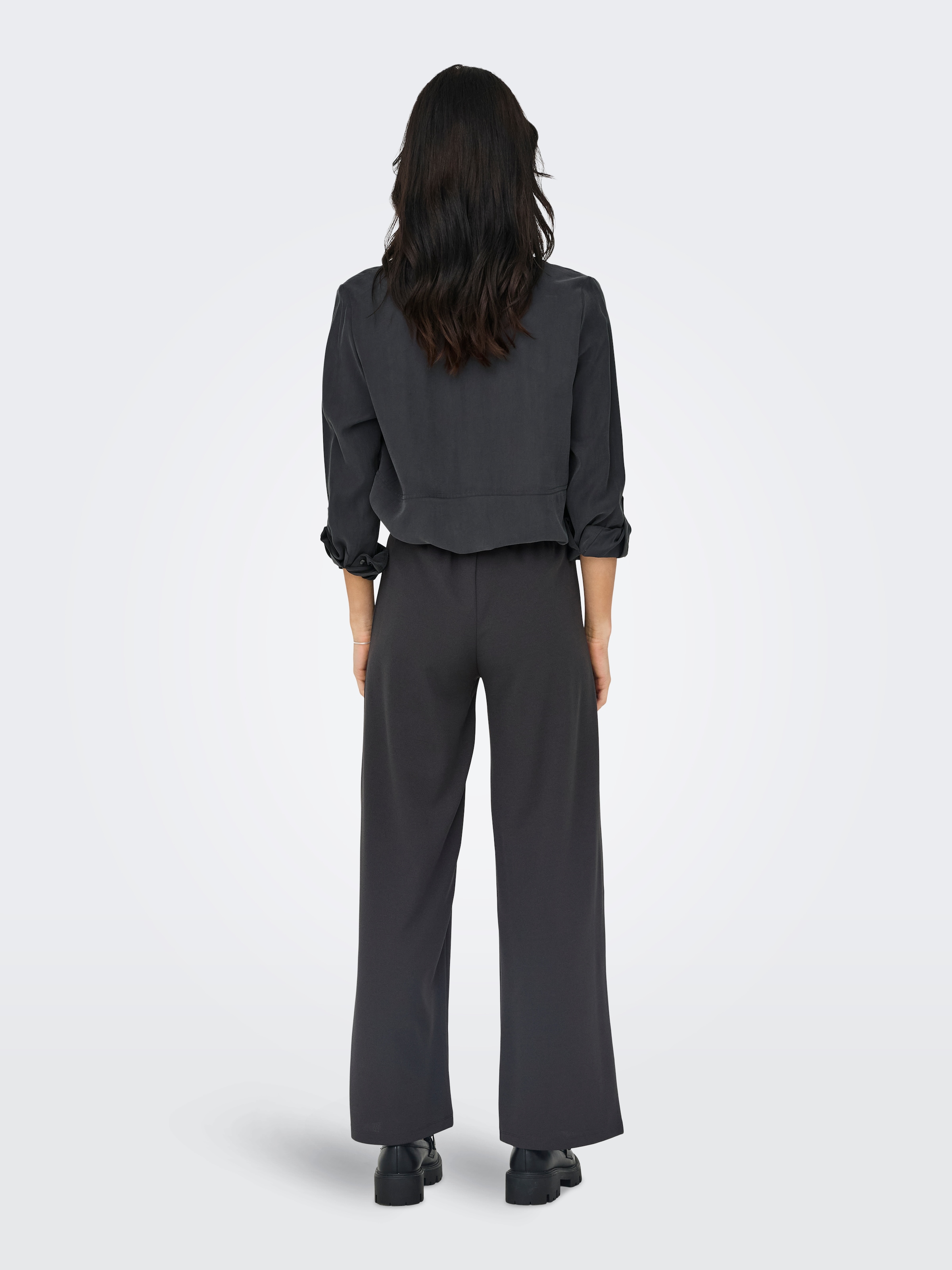 JDY Pantalon à enfiler »JDYLOUISVILLE CATIA WIDE PANT JRS NOOS«  mélange de matériaux
