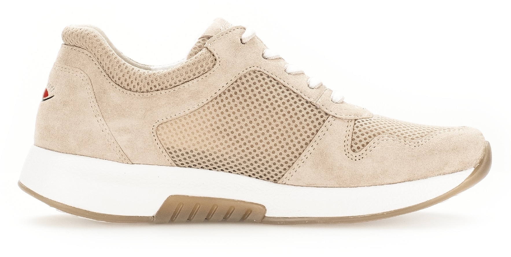 rollingsoft Baskets compensées  chaussure de loisirs, chaussure basse, chaussure à lacets en mélange de matériaux estival