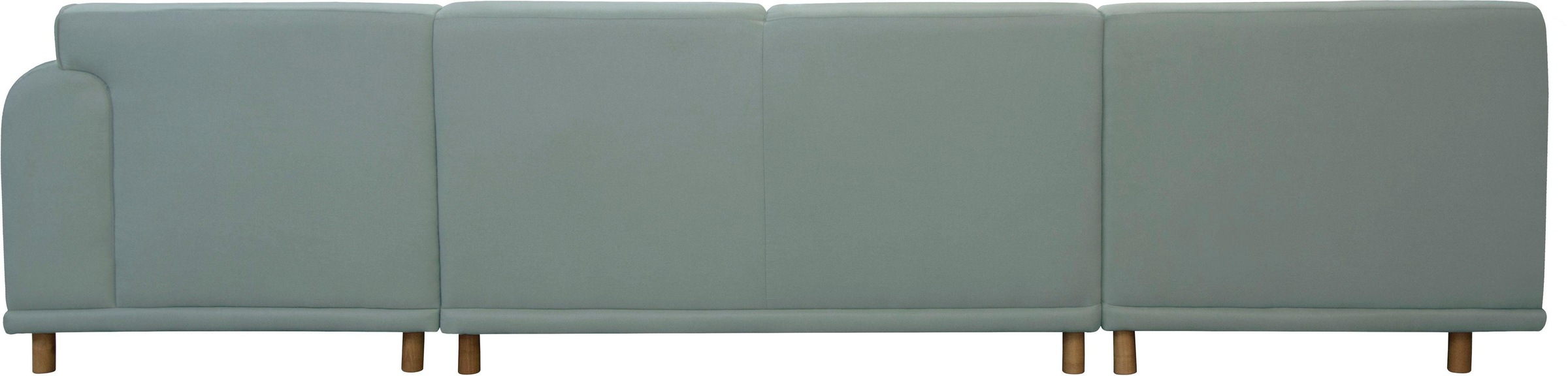 GOODproduct Paysage de salon »Maroon U-Form« in skandinavischem Design, mit losen Kissen