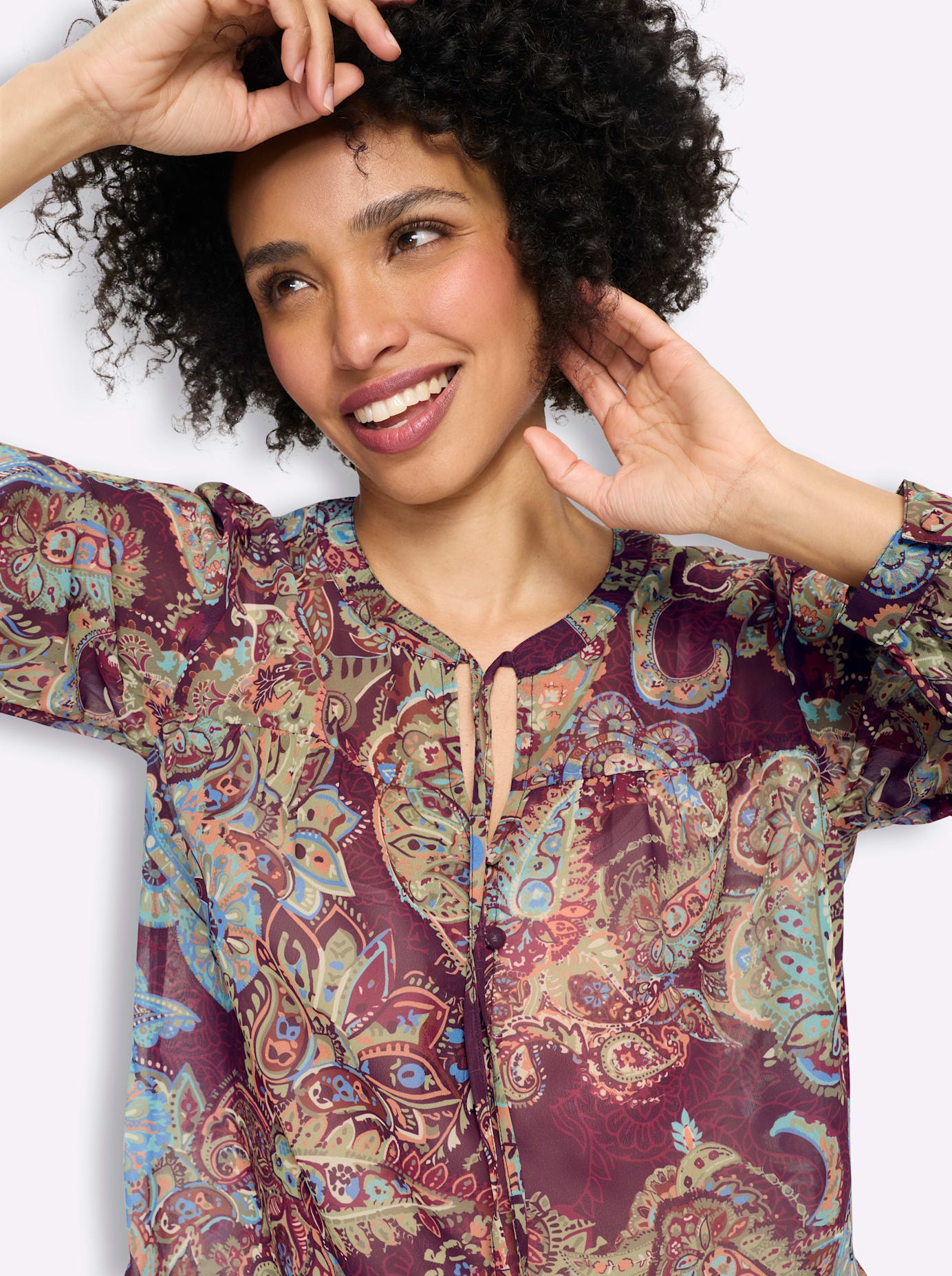 heine Blouse à pression