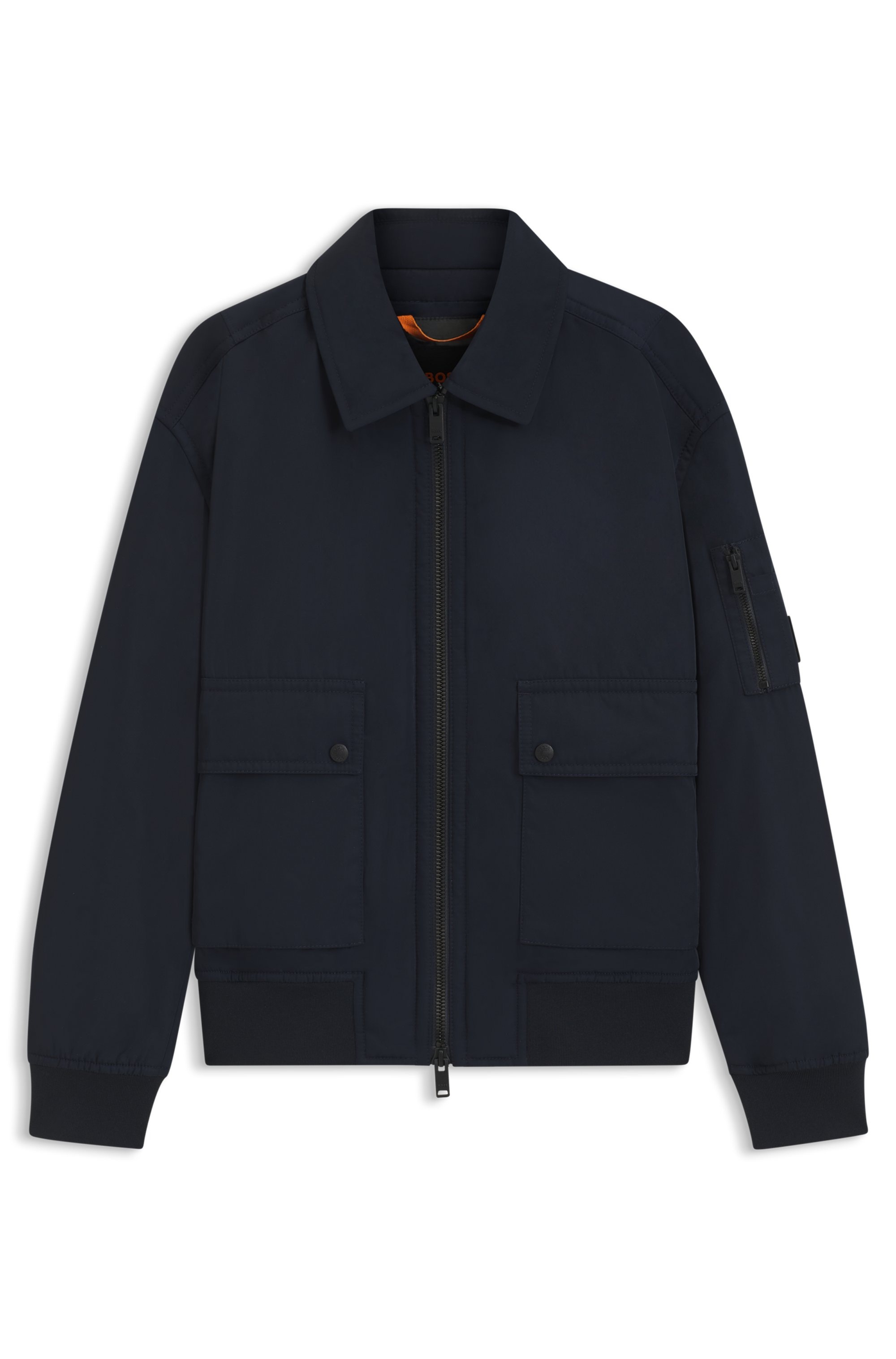 BOSS ORANGE Blouson »Oking« mit abnehmbarem Kragen