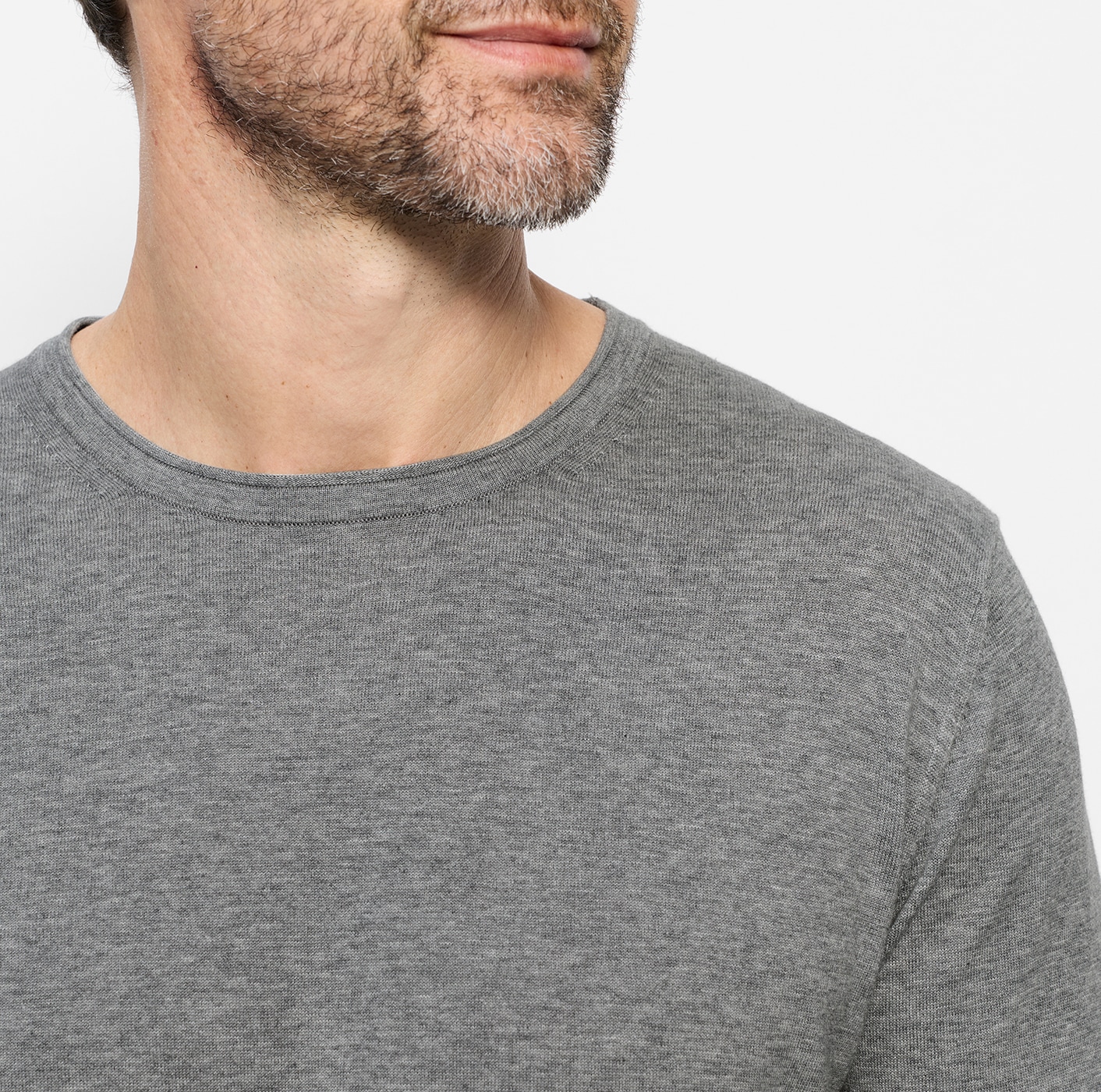 OLYMP Pull à col rond »OLYMP Strick Casual« Crew Neck