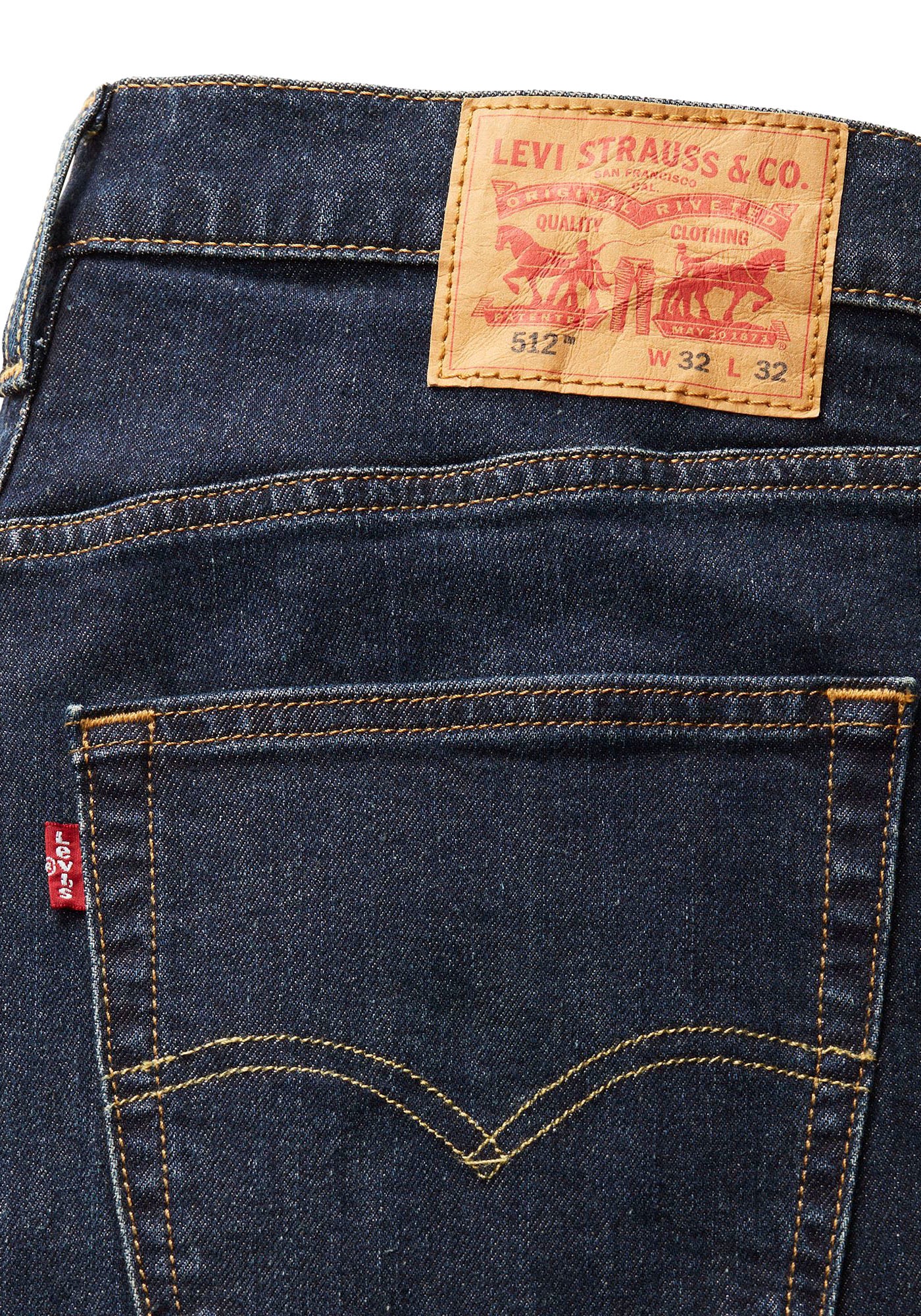 Levi's® Jeans taille basse »512 Slim Taper Fit« mit Markenlabel
