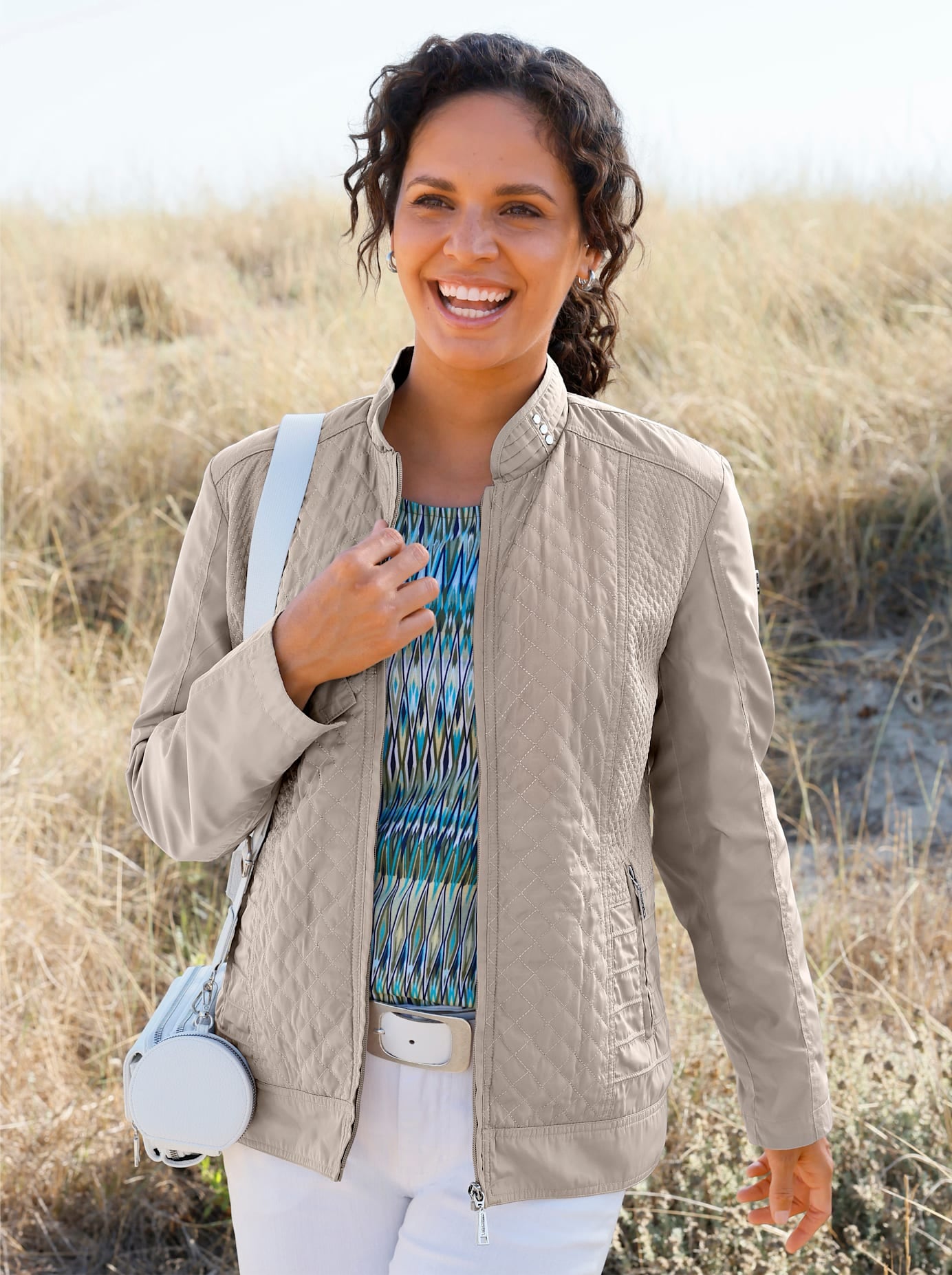 Casual Looks Steppjacke ohne Kapuze