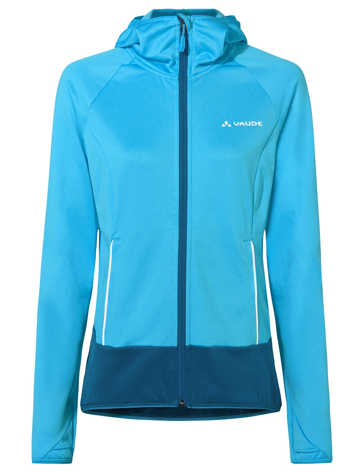 VAUDE Veste polaire »WOMEN'S TEKOA FLEECE JACKET II« avec capuche avec capuche, longueur couvrant la taille