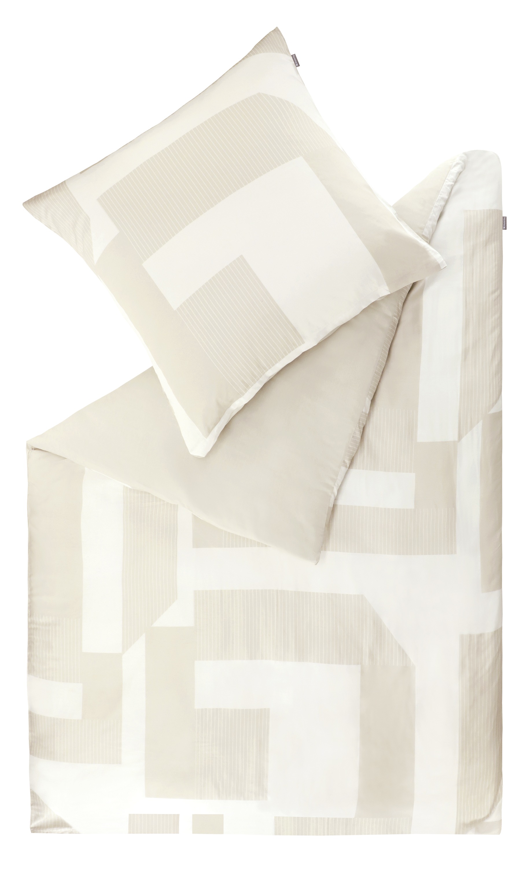 Musterring Wendebettwäsche »Slow« 2 Stk. tlg. aus reiner Baumwolle