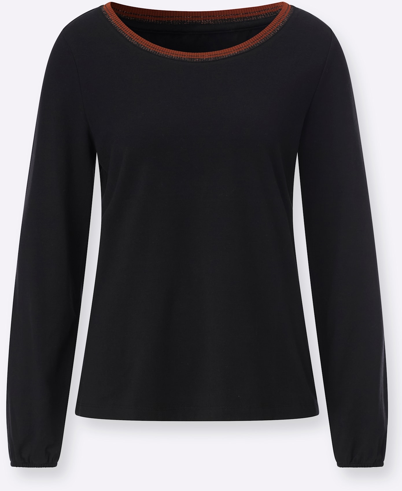 creation L T-shirt à manches longues »Modal-Shirt« 1