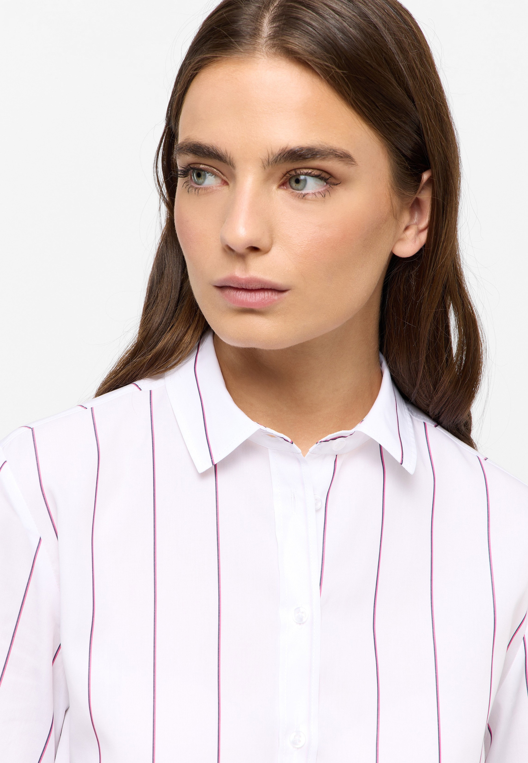 Eterna Blouse chemise »REGULAR FIT« EASY IRON (bügelleicht)