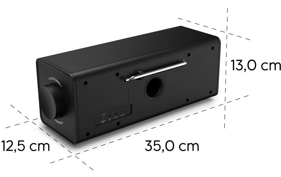 Hama Digitalradio (DAB+) »DR2002« (Bluetooth Digitalradio (DAB+) )